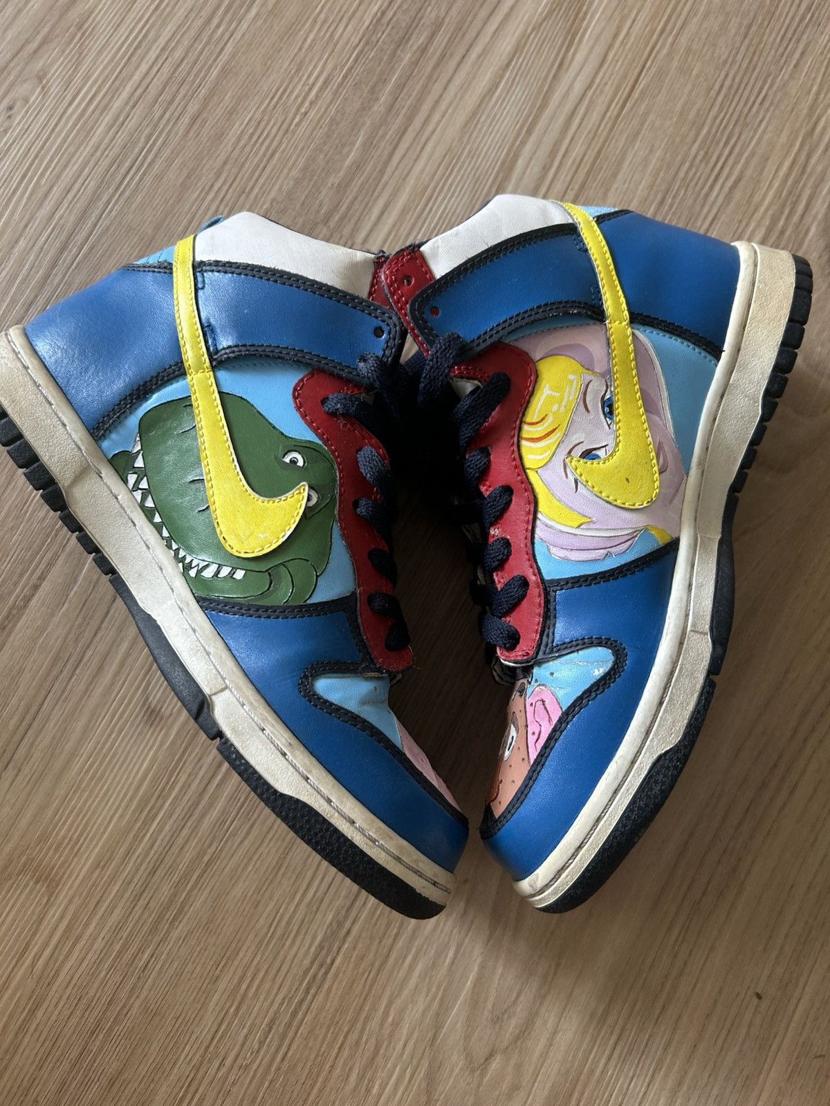 Nike RARE Hand Painted Nike Dunk High Toy Story 1 of 1 Size US 7.5 / IT 37.5 - 6 Thumbnail