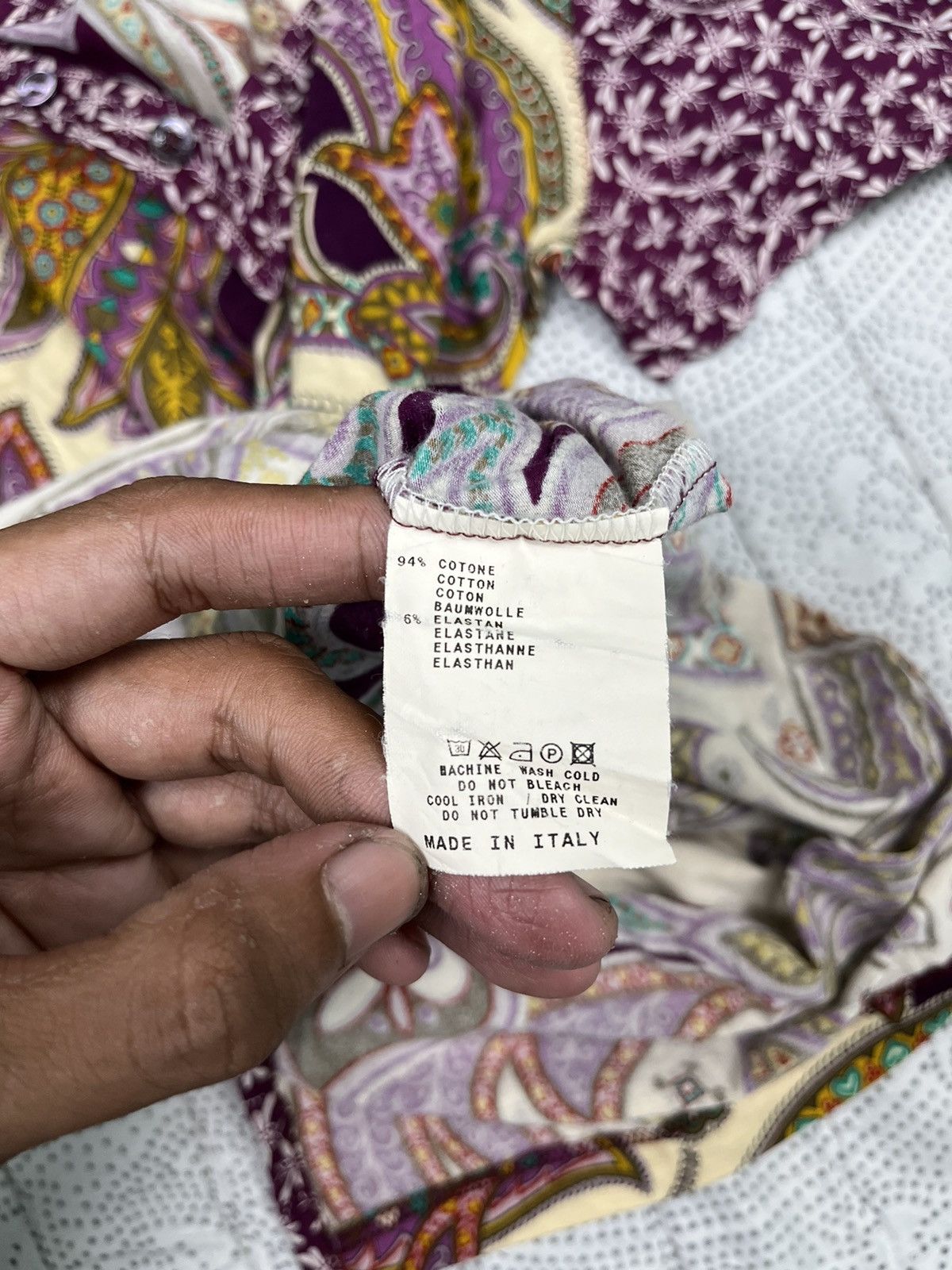 Etro Etro Flower Print Blouses Size S / US 4 / IT 40 - 5 Thumbnail