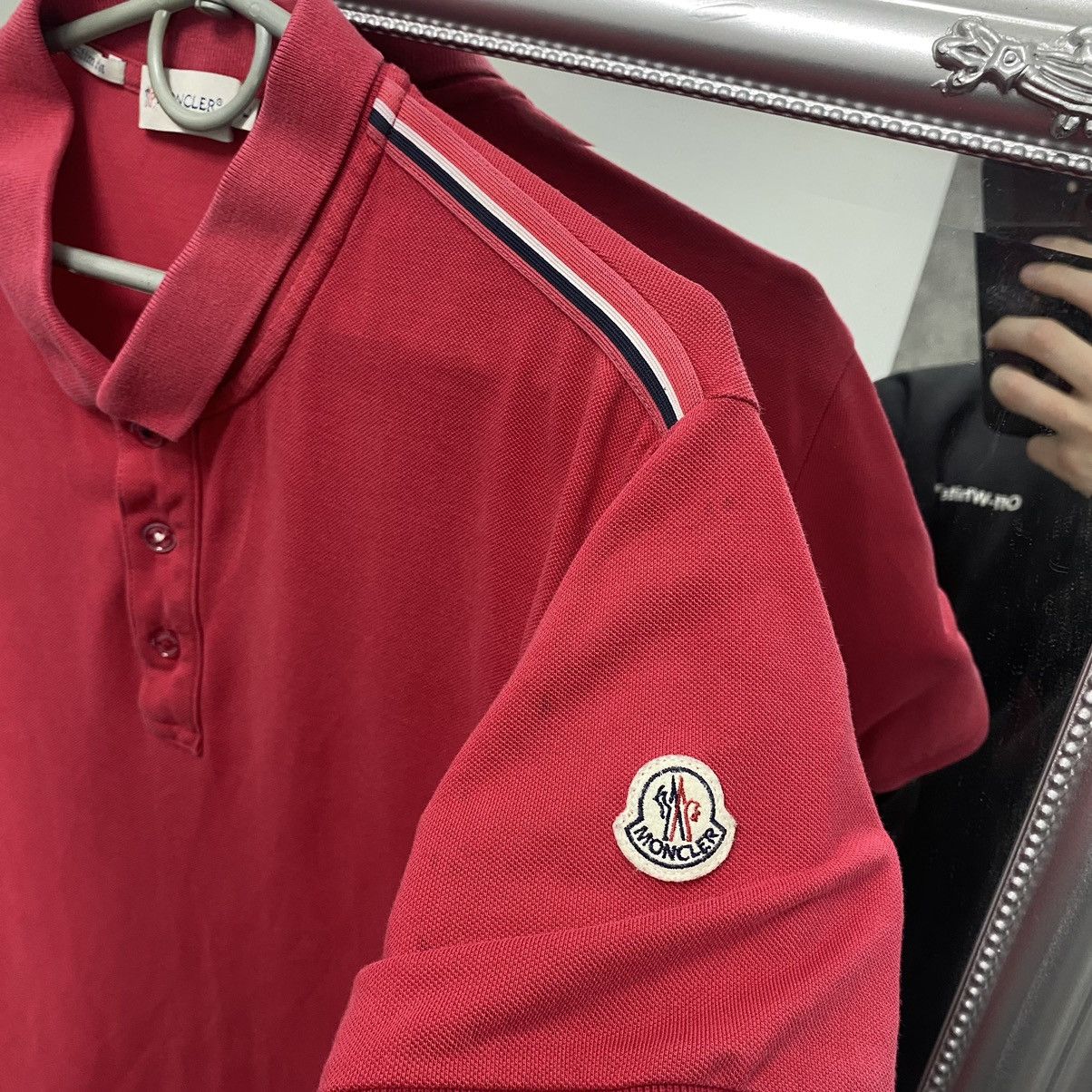 Moncler Moncler Polo T-Shirt Size US L / EU 52-54 / 3 - 5 Thumbnail