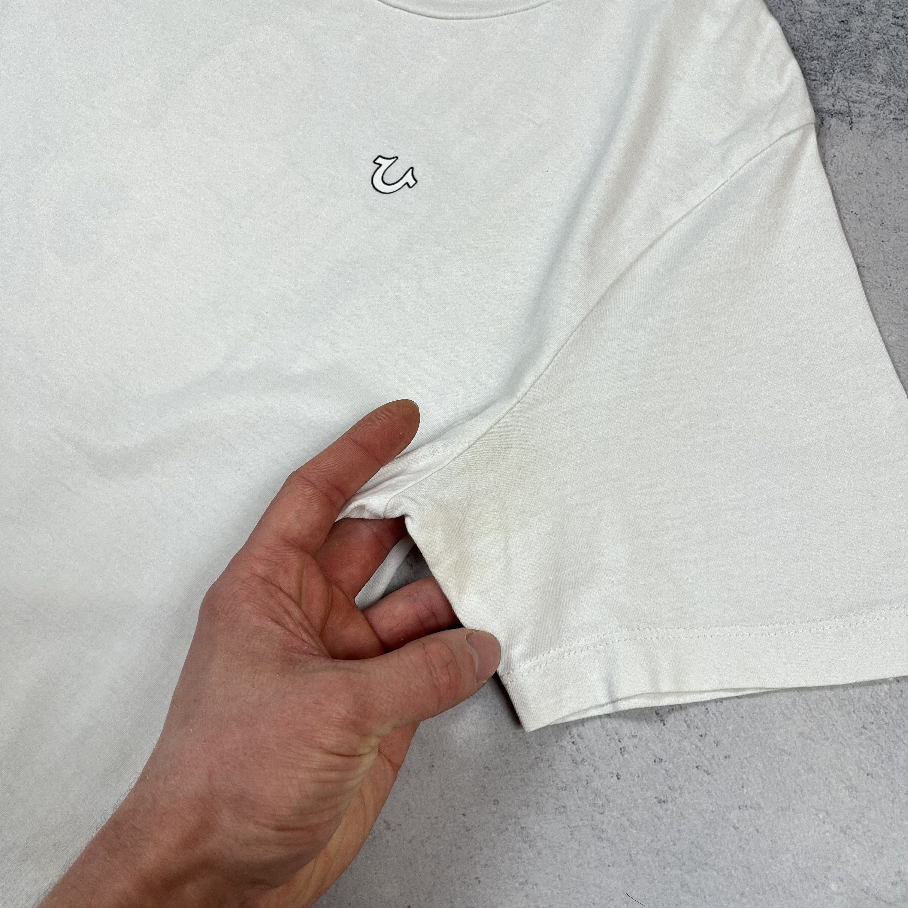 True Religion True Religion Y2K Buddha Big Logo Japanese T Shirt Size US L / EU 52-54 / 3 - 21 Thumbnail