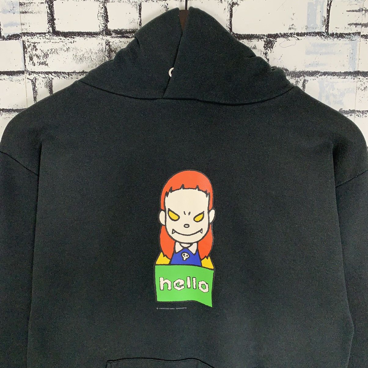 Vintage Vintage Yoshitomo Nara Artist Art Hoodie Sweatshirt Size US S / EU 44-46 / 1 - 2 Thumbnail