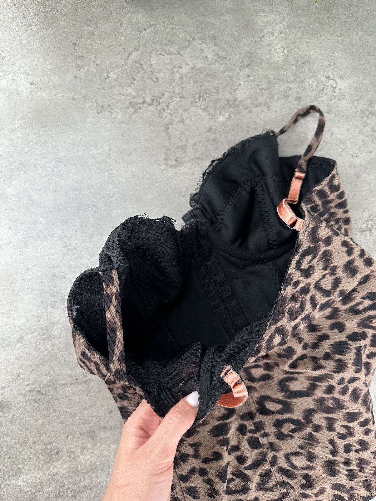 Japanese Brand Vintage Leopard Print Tank Top Size M / US 6-8 / IT 42-44 - 6 Thumbnail