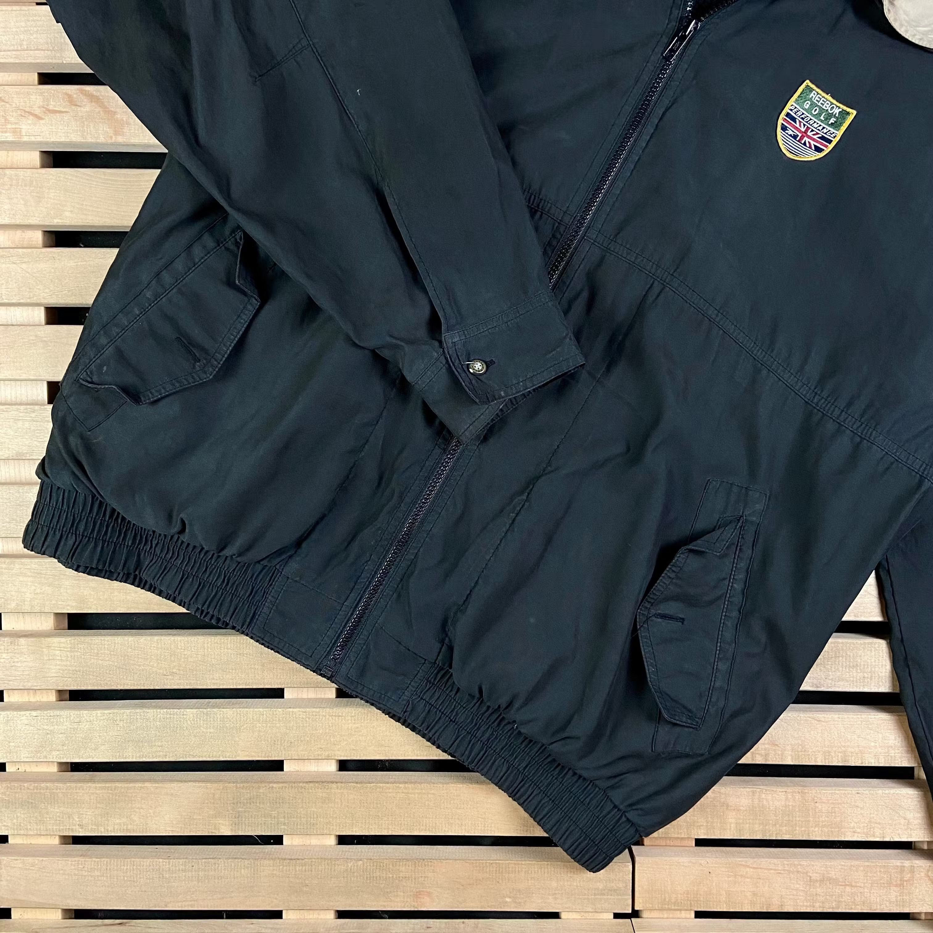 Reebok × Vintage Mens Bomber Jacket Reebok Golf Vintage Size XL Size US XL / EU 56 / 4 - 3 Thumbnail