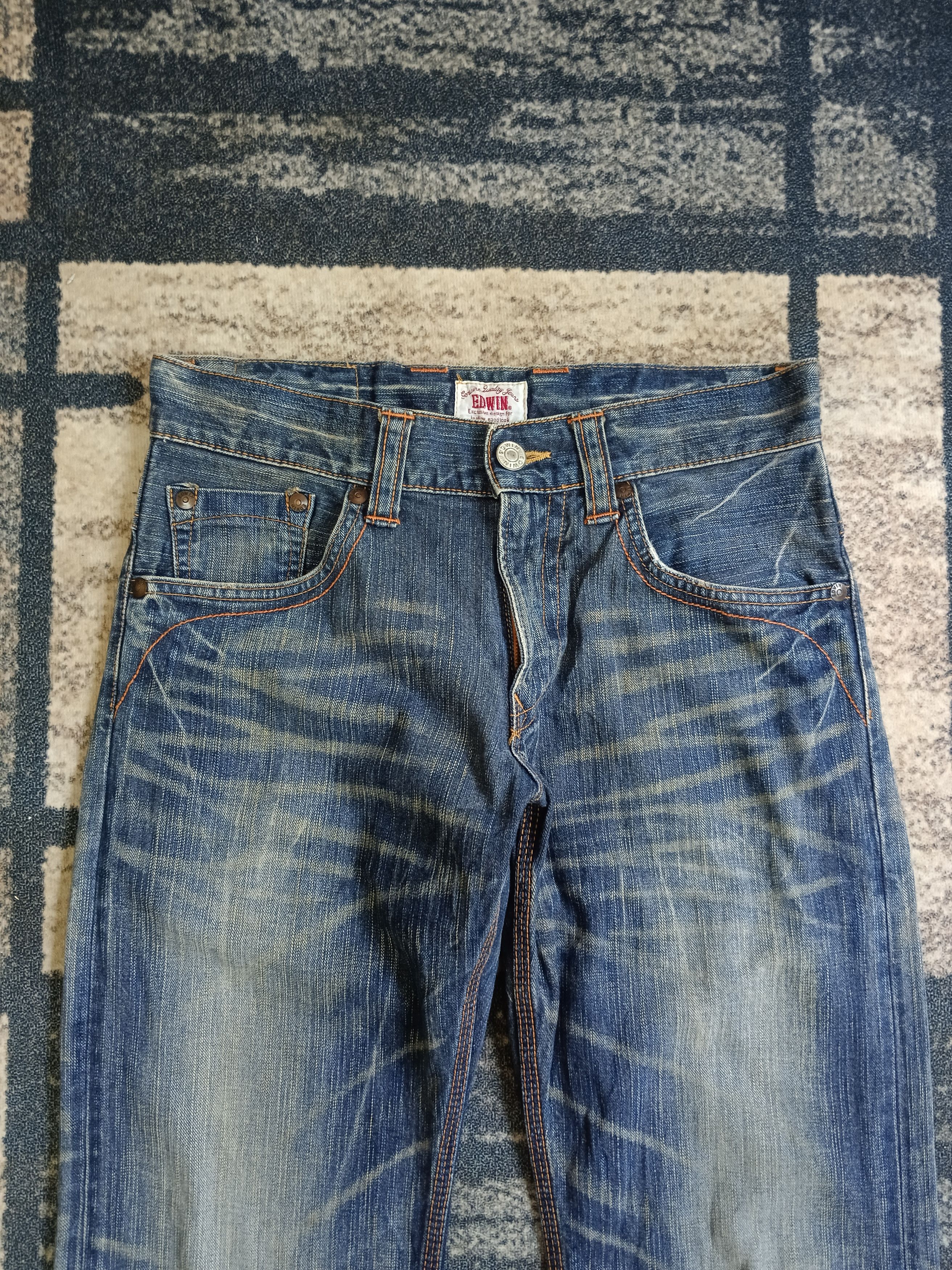 Edwin × Vintage SiCK🔥EDWIN VINTAGE EXCLUSIVE DENIM PANTS Size US 31 - 4 Thumbnail