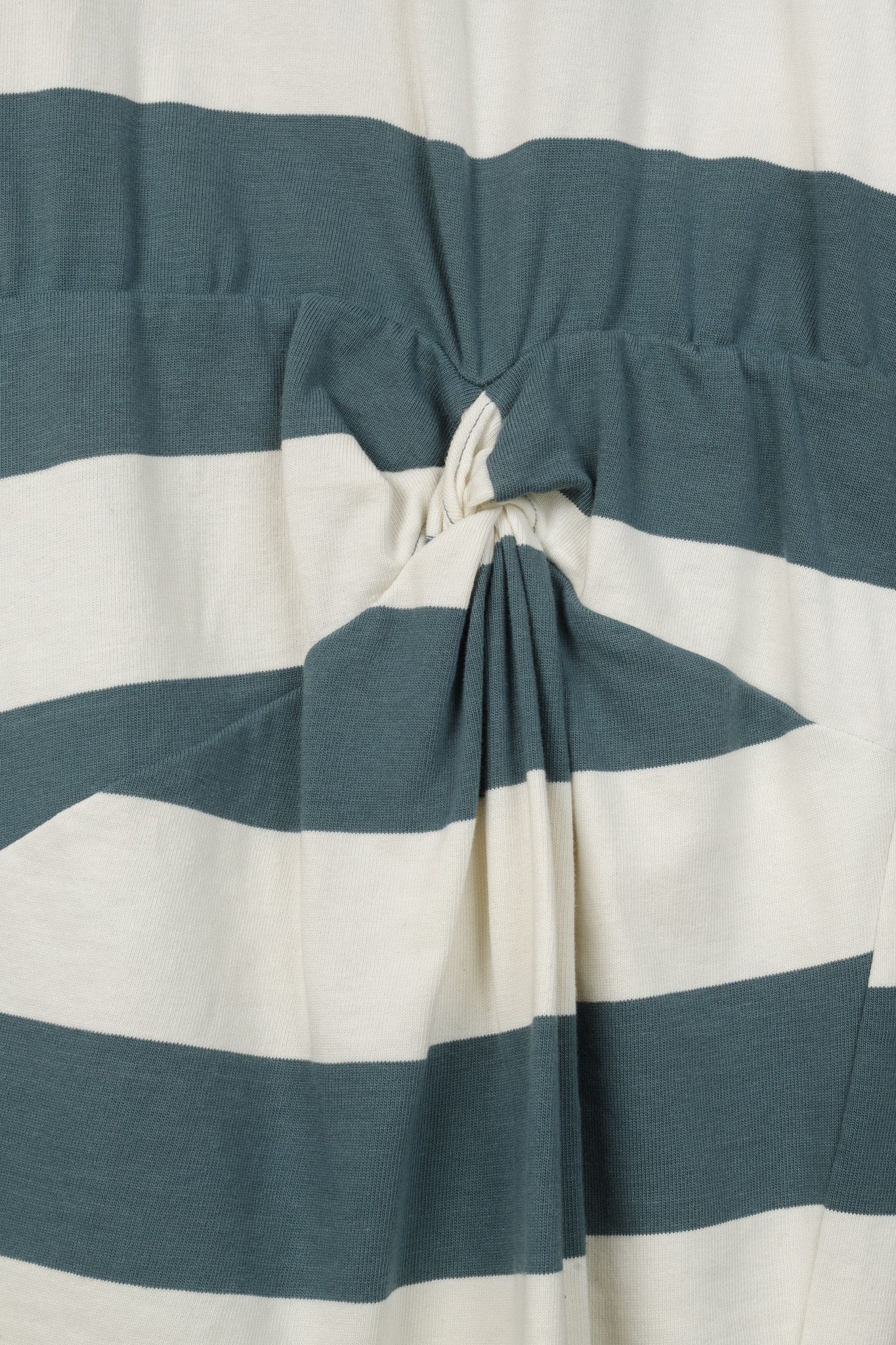 Veronica Beard Veronica Beard Jeans Tyla Striped Knot-Front Tee Dress Size M / US 6-8 / IT 42-44 - 7 Thumbnail