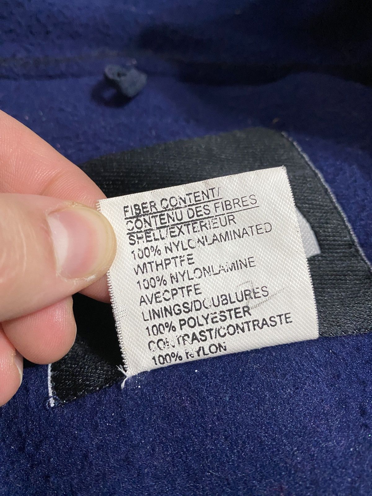 The North Face Vintage 90s The north face gore tex fleece jacket Size US L / EU 52-54 / 3 - 10 Thumbnail