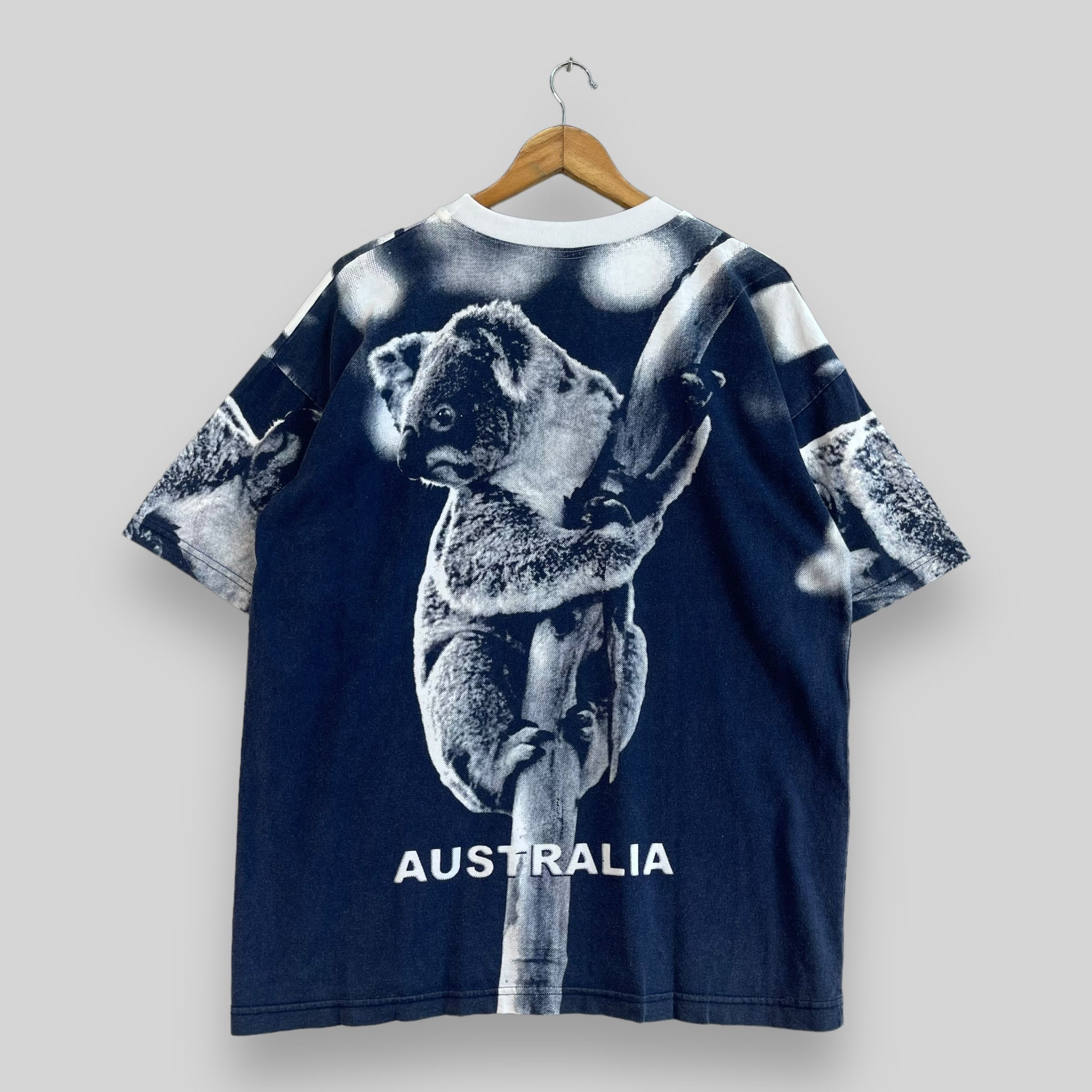 Vintage Vintage Pop Art Australian Koala Bear All Over Printed Tee Size US L / EU 52-54 / 3 - 6 Thumbnail