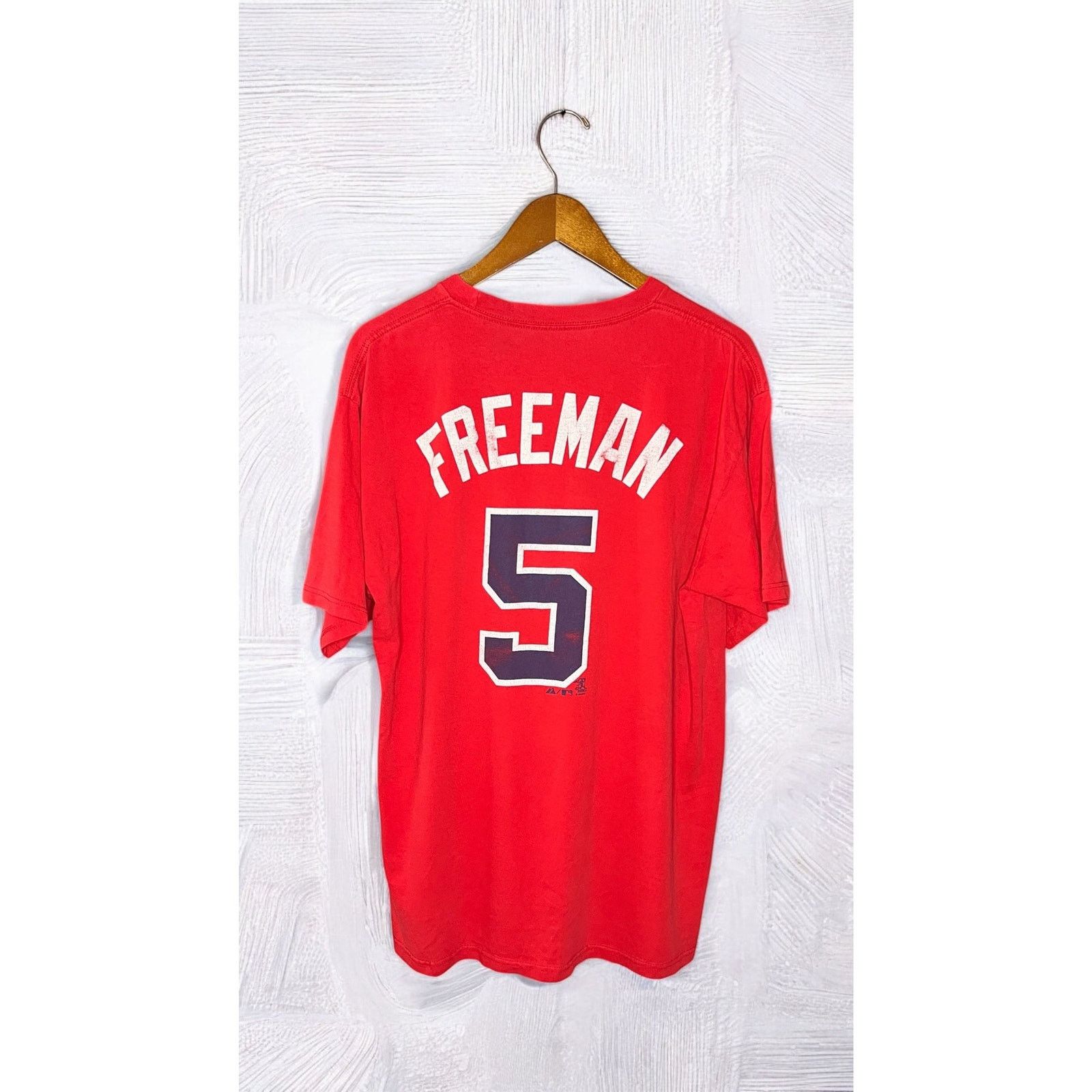 Majestic Atlanta Braves (Freeman) Size L / US 10 / IT 46 - 2 Thumbnail