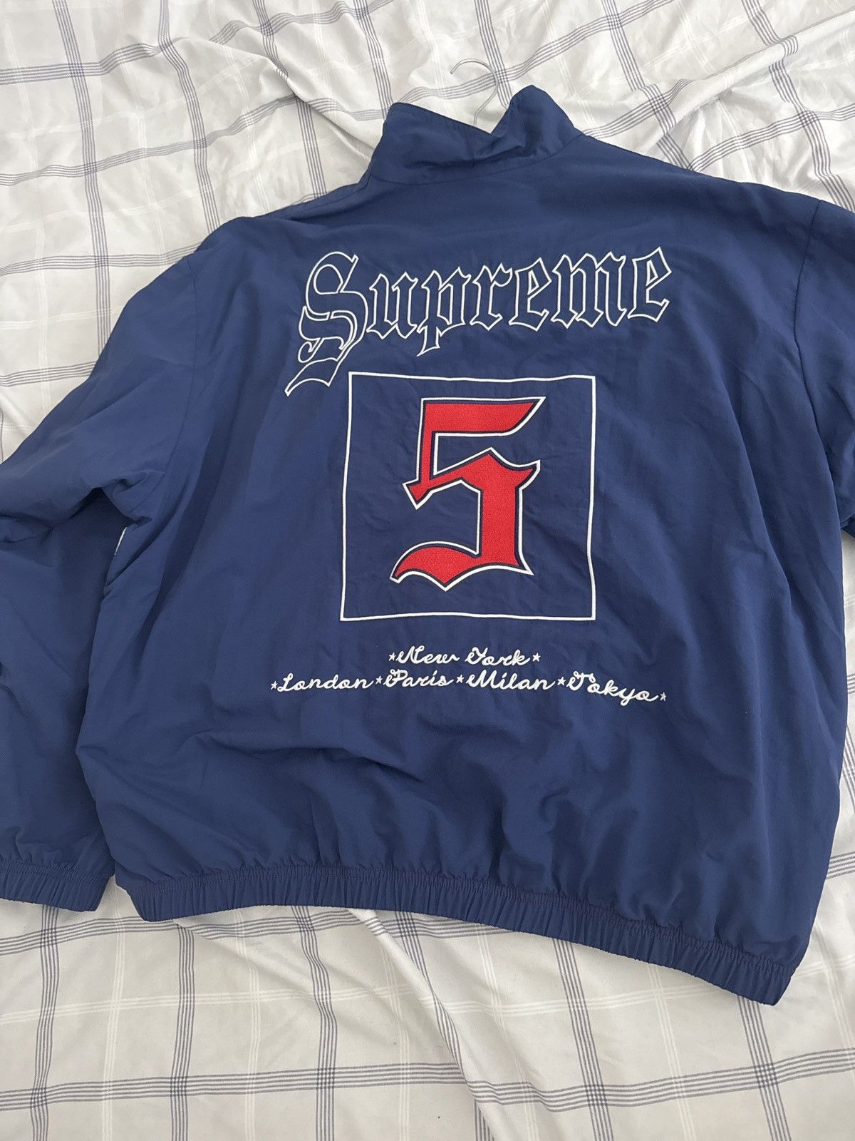 Supreme Supreme old english track jacket Size US L / EU 52-54 / 3 - 2 Thumbnail