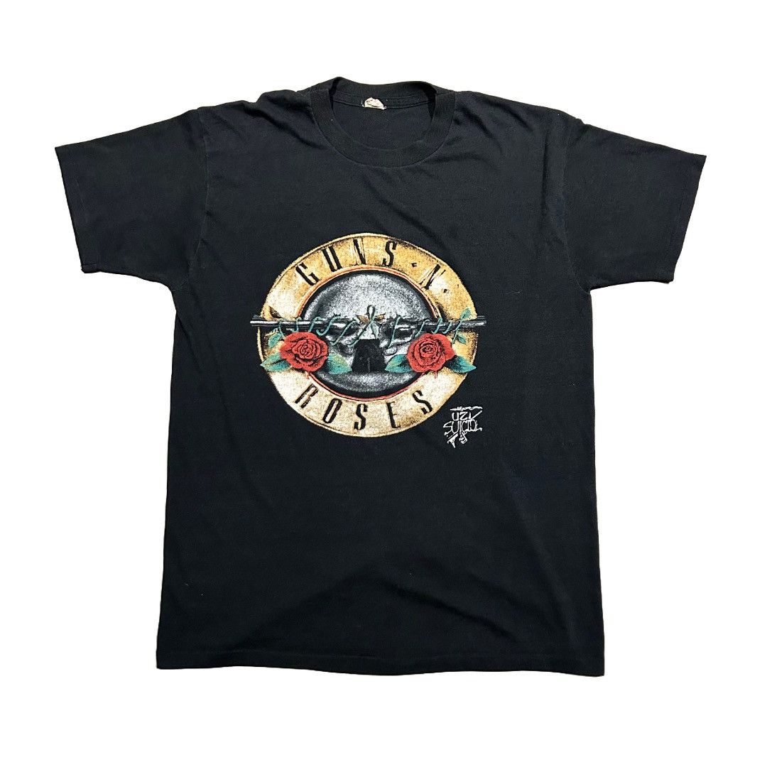 Band Tees × Guns N' Roses × Vintage Vintage 1980s Single Stitch Guns N Roses T Shirt Size XL Size US XL / EU 56 / 4 - 1 Thumbnail