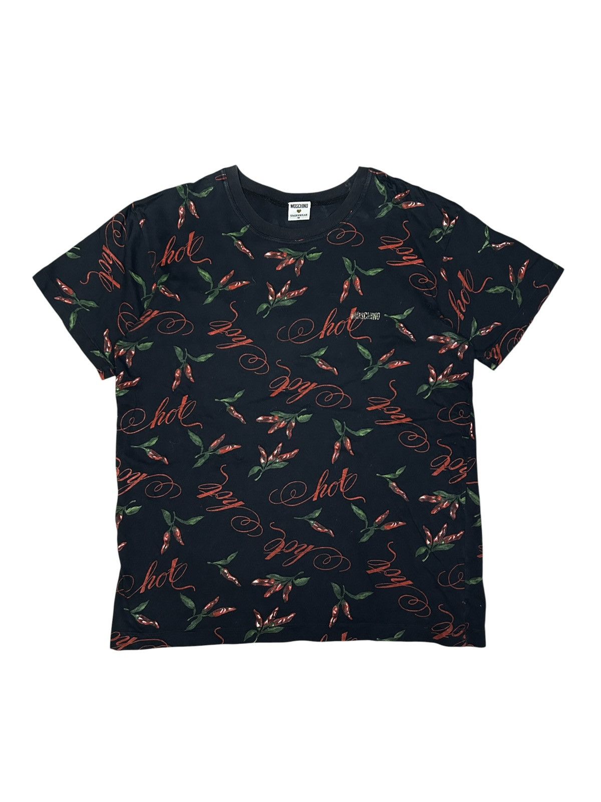 Moschino 00s Chili T-Shirt Size US M / EU 48-50 / 2 - 1 Thumbnail