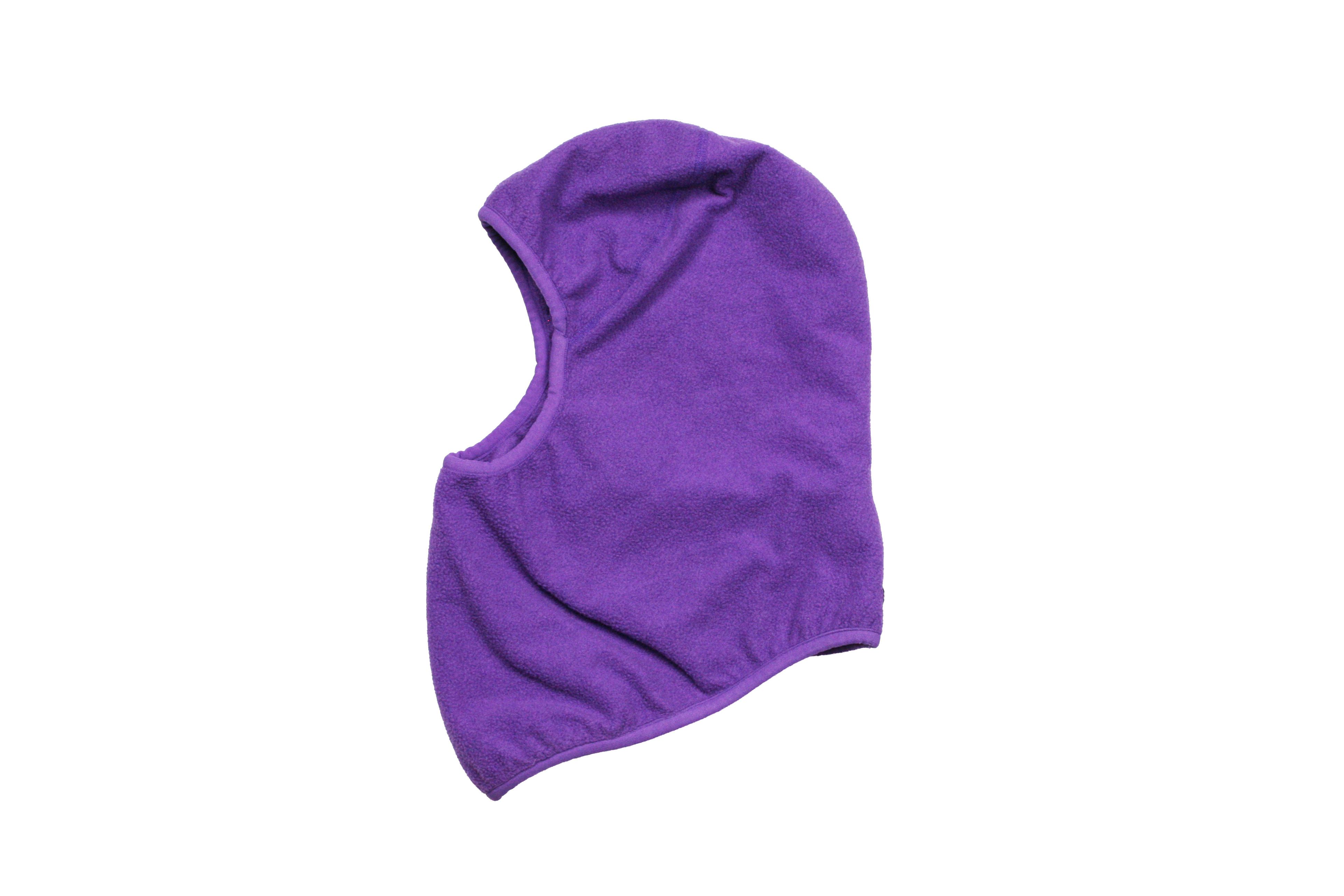 Patagonia 90S Logo Fleece Mask Balaclava Vintage Made in France Size ONE SIZE - 2 Thumbnail
