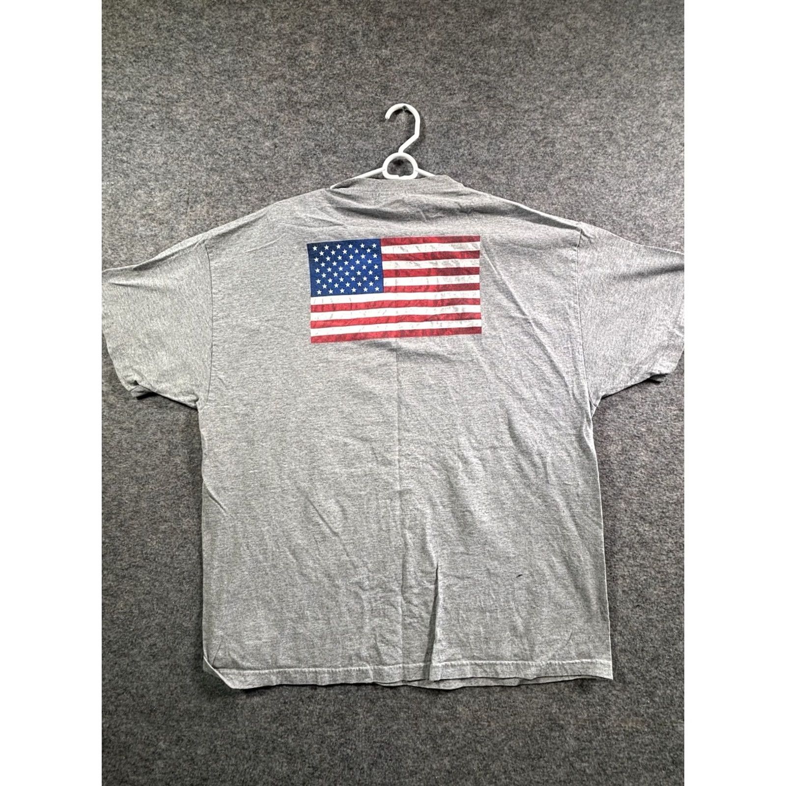 Vintage VINTAGE United States Air Force Tee Men's Large Gray Gray Military USA 90s T-Shirt Murica Short Sleeve Crew Neck Size US L / EU 52-54 / 3 - 7 Thumbnail