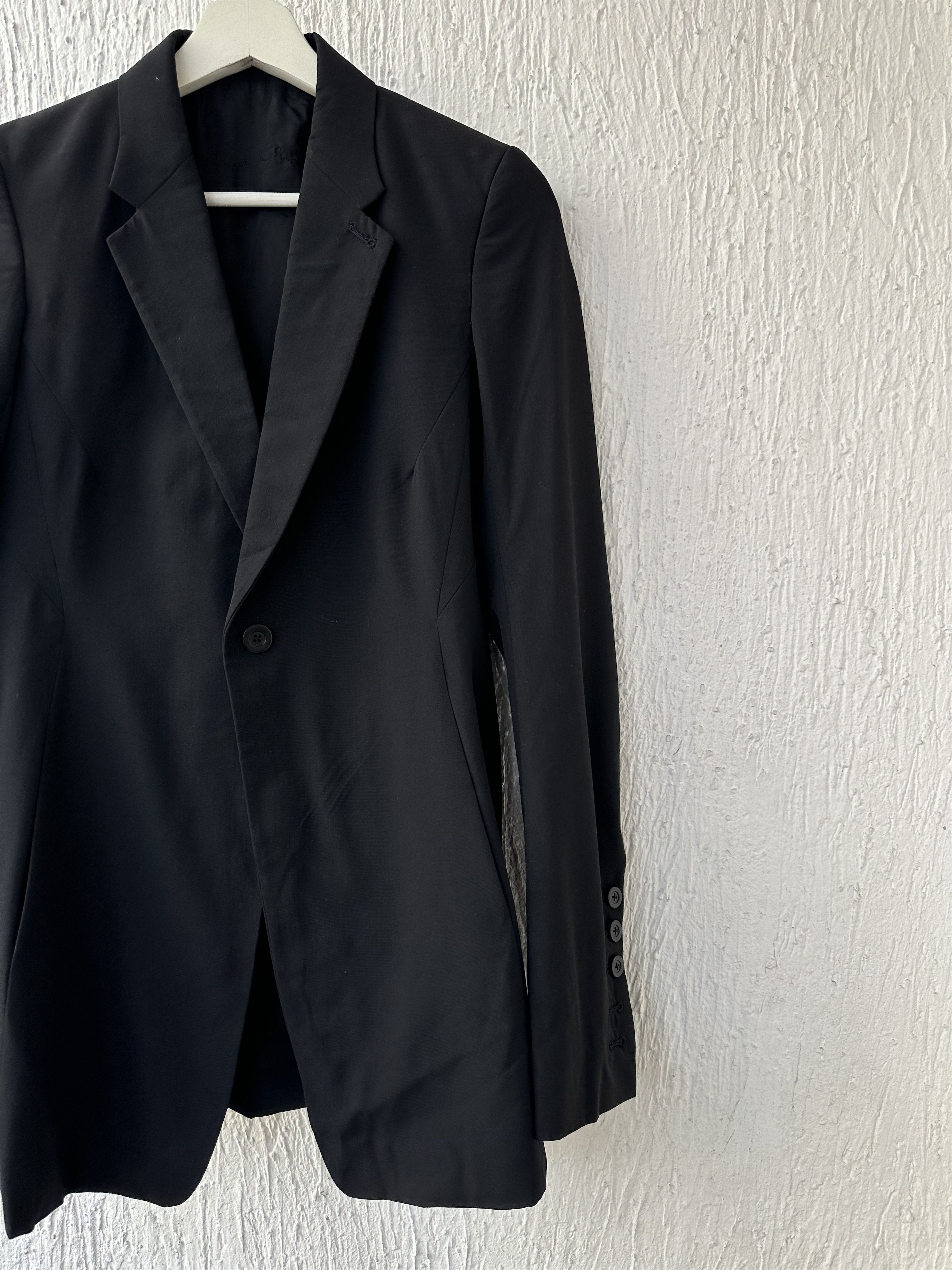 Rick Owens SS17 Walrus single button blazer Size US S / EU 44-46 / 1 - 2 Thumbnail