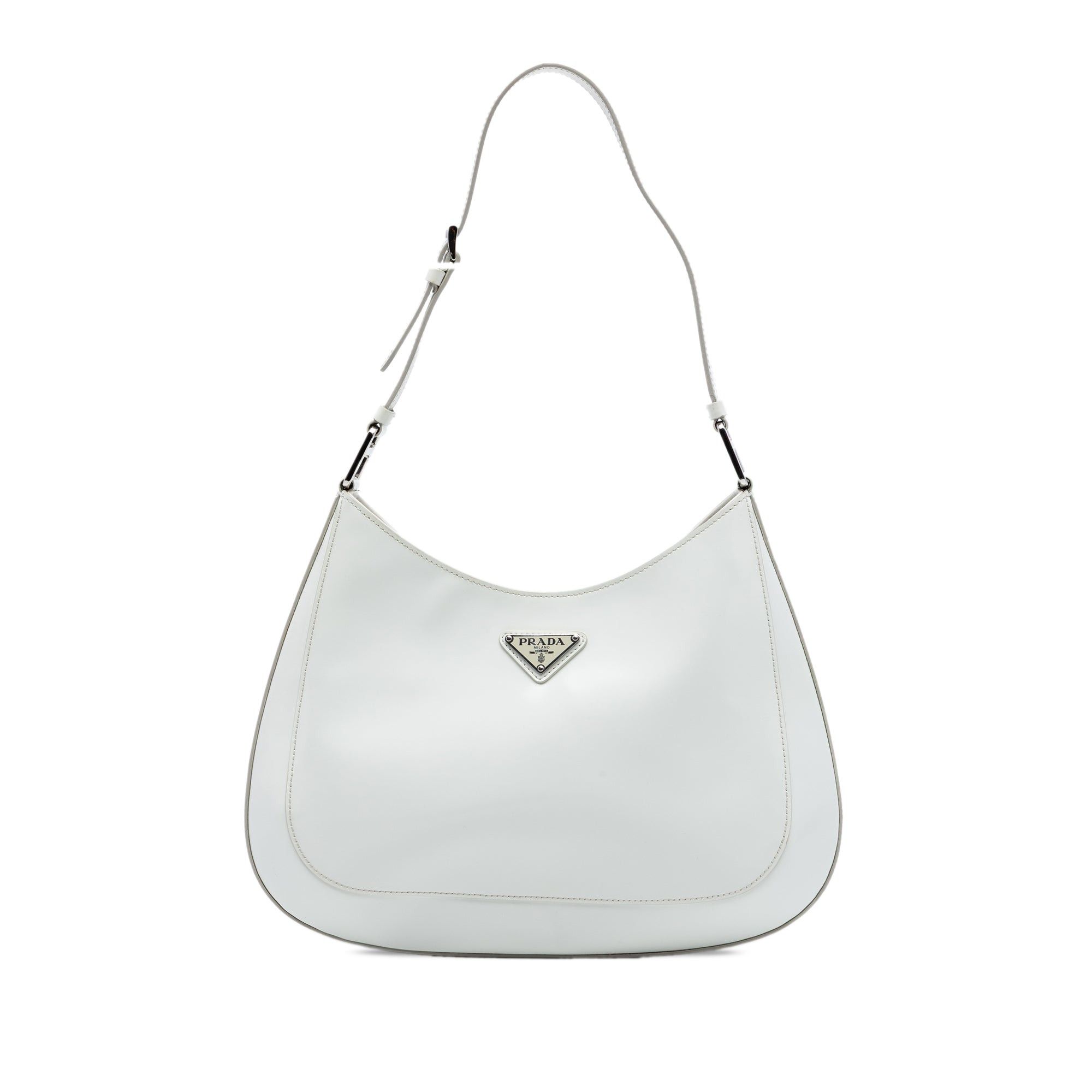 Prada Spazzolato Leather Cleo Shoulder Bag Size ONE SIZE - 1 Thumbnail