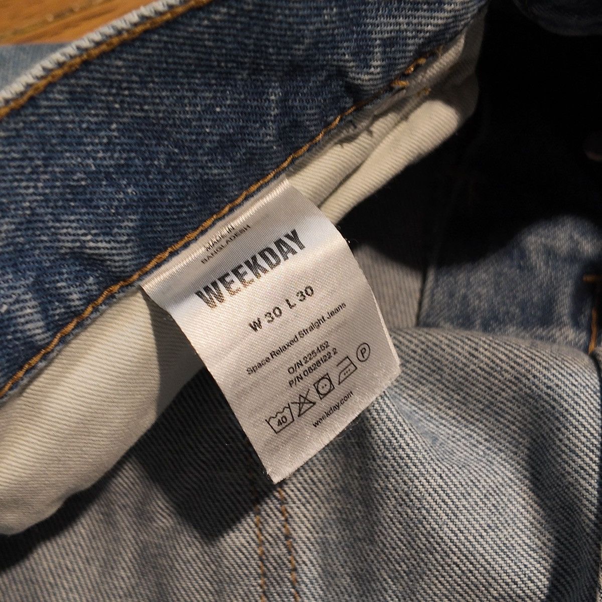 Weekday Weekday Space Jeans W30 L30 relaxed fit Size US 30 / EU 46 - 6 Thumbnail
