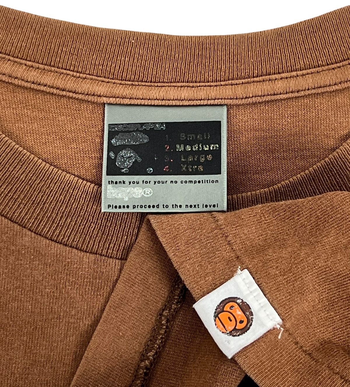 Bape Vintage A Bathing Ape Baby Milo Big Face Tee Size US M / EU 48-50 / 2 - 5 Thumbnail