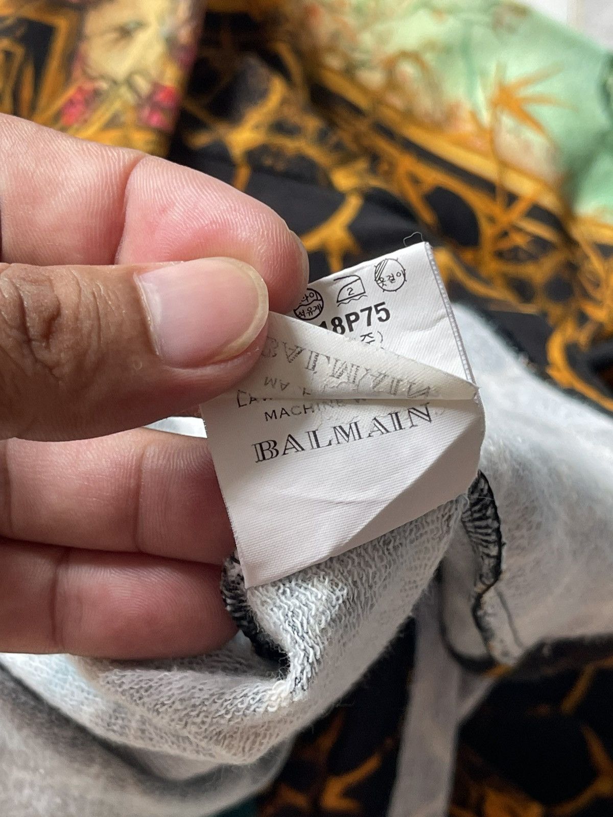 Balmain Balmain Oriental Print Long Sleeve A2 Size US M / EU 48-50 / 2 - 17 Thumbnail