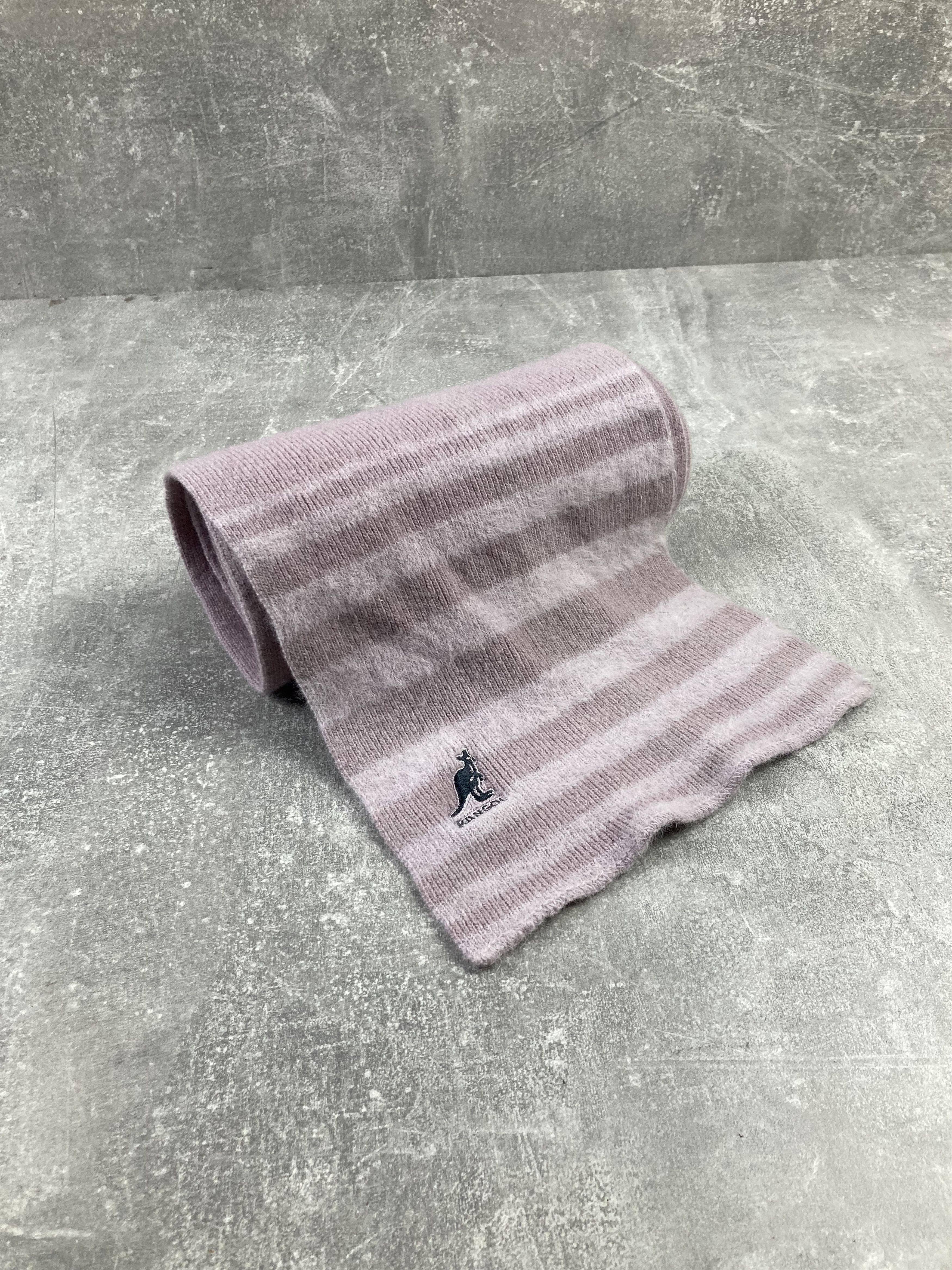 Kangol Kangol pink vintage scarf wool / fur Size ONE SIZE - 1 Thumbnail