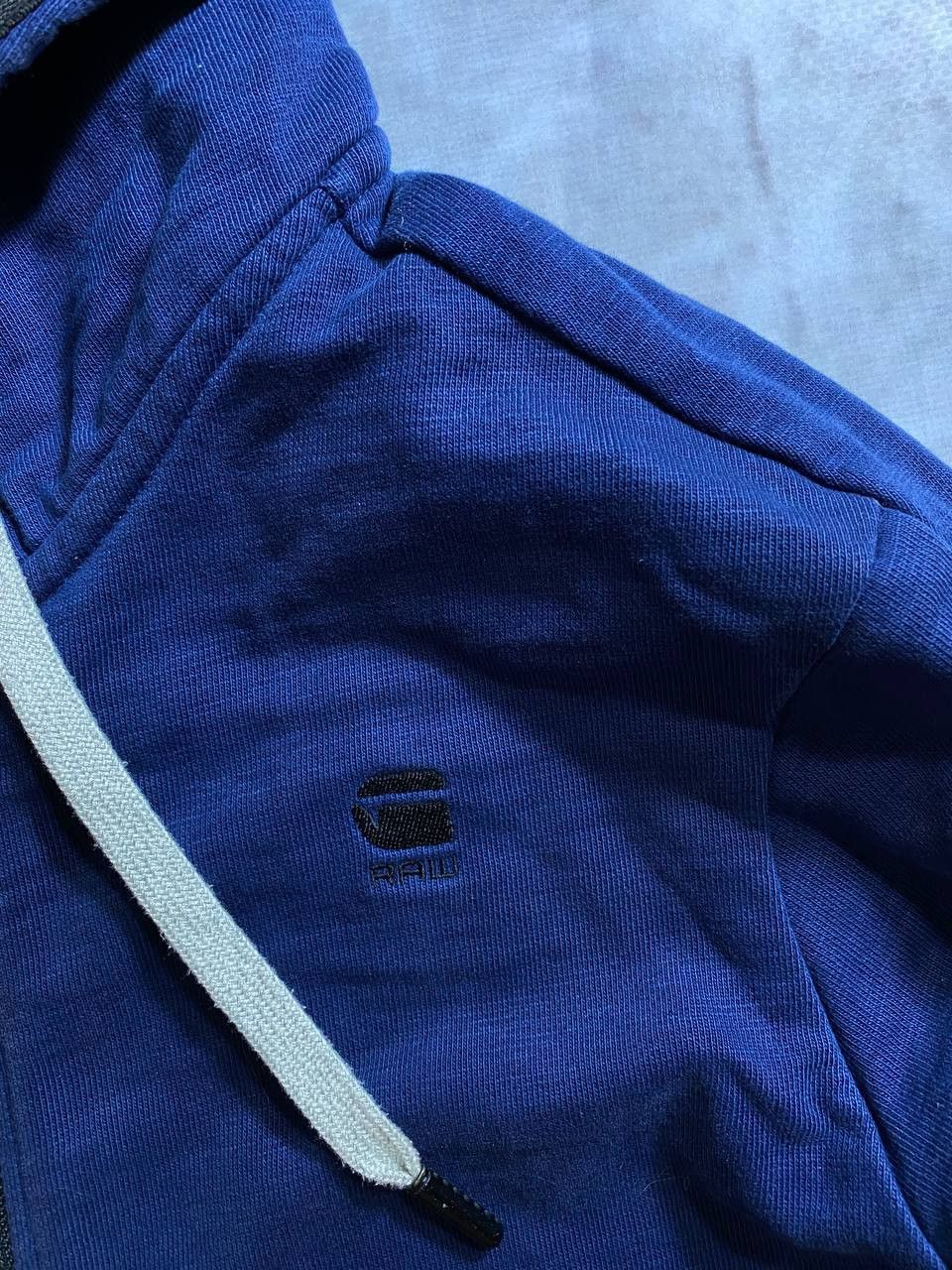 G-Star × Vintage Rare G-Star Raw cotton Zip Up Hoodie with oversized hood Size US S / EU 44-46 / 1 - 2 Thumbnail