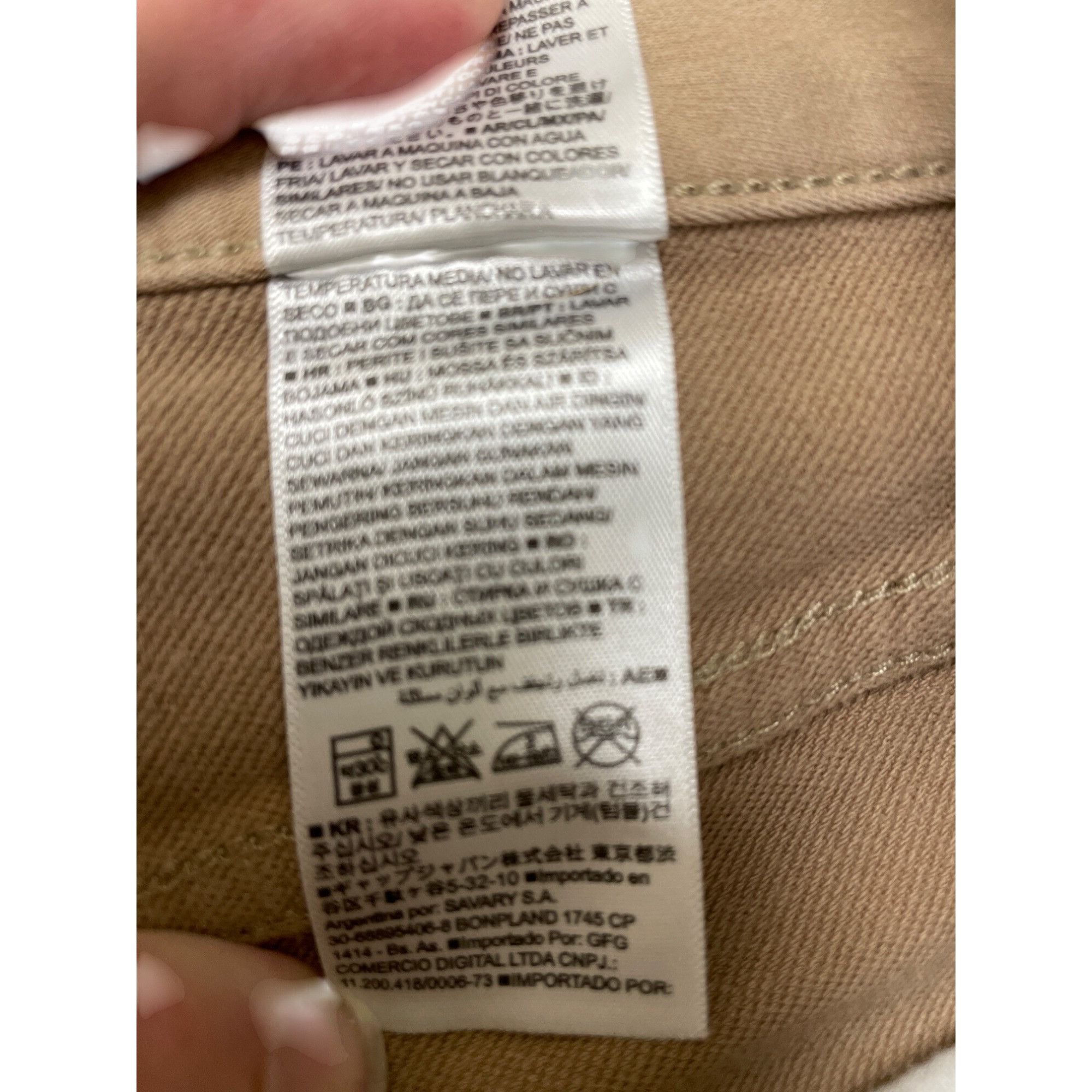Banana Republic Banana Republic Mens Slim Fit Traveler Jeans Tan 36x32 SKU 8 Size US 36 / EU 52 - 12 Thumbnail