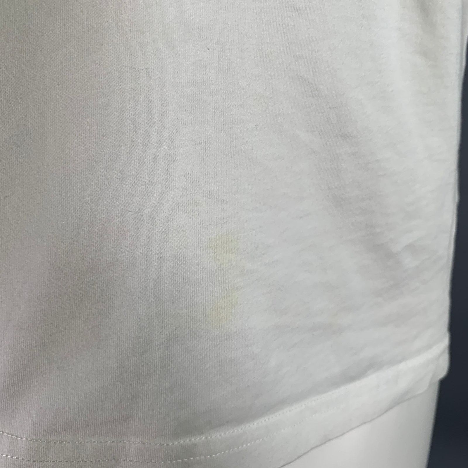 Moschino MOSCHINO Size M White Black Logo Cotton Lightweight T-shirt Size US M / EU 48-50 / 2 - 6 Thumbnail