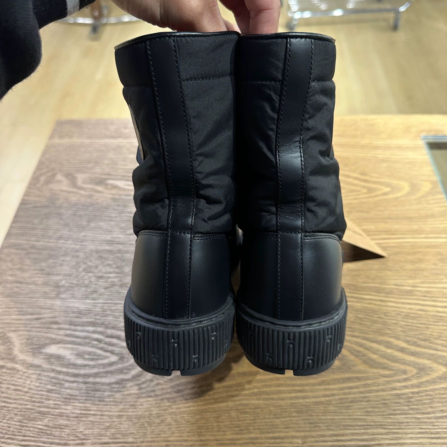 Hermes Hermes Fresh high-top logo boots EUR 37 Size US 6.5 / IT 36.5 - 5 Thumbnail
