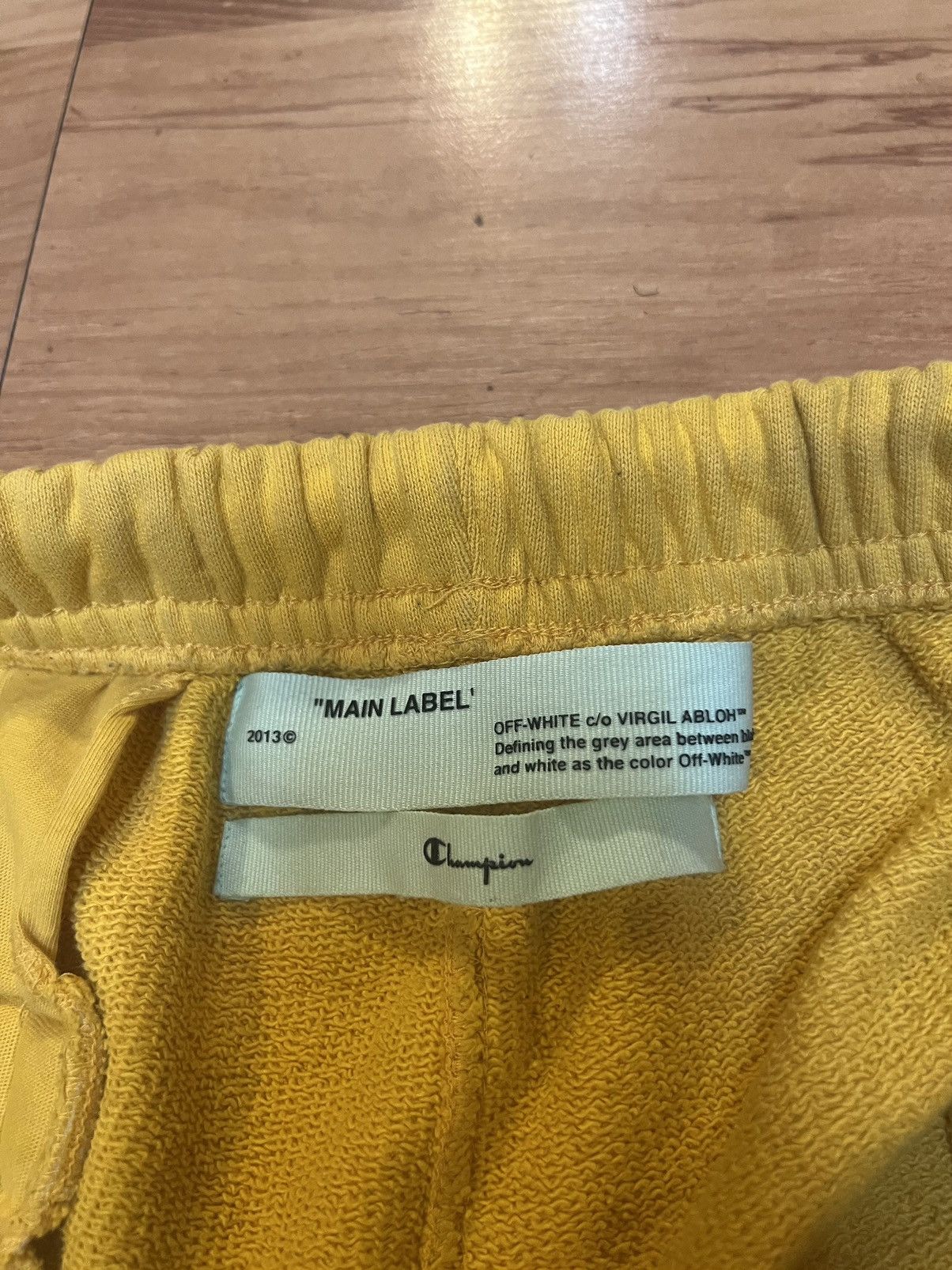Off-White Off-White Champion Shorts Size US 32 / EU 48 - 3 Thumbnail