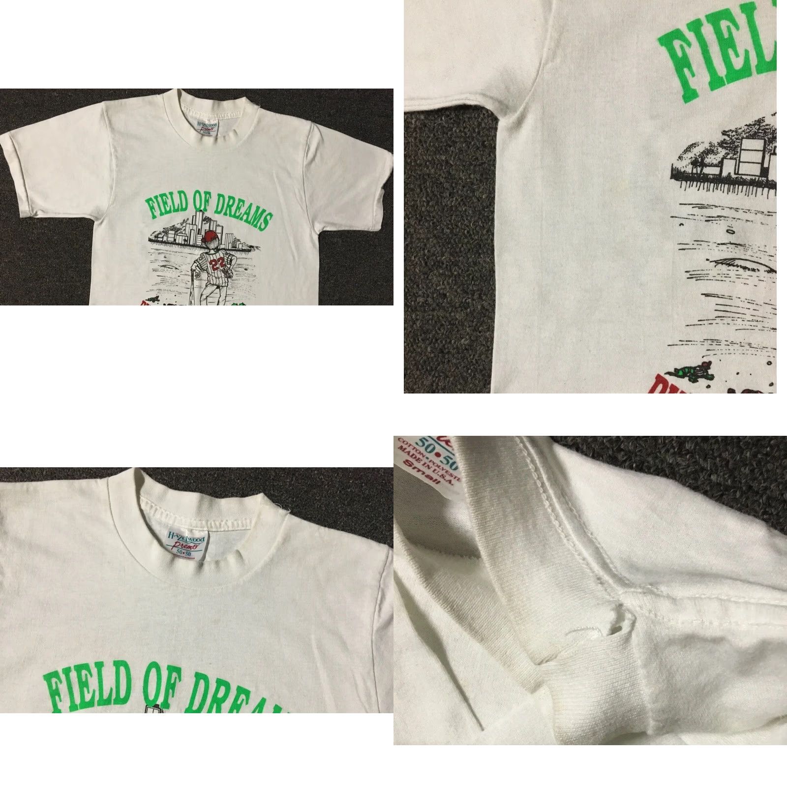 Vintage Vtg 80s Give Phoenix A Ball Park Faded Shirt XS USA Arizona Baseball Grunge 90s Size US XS / EU 42 / 0 - 8 Thumbnail