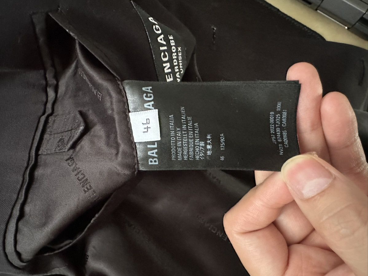Balenciaga Balenciaga Wardrobe Viscose Blazer Size US M / EU 48-50 / 2 - 7 Thumbnail