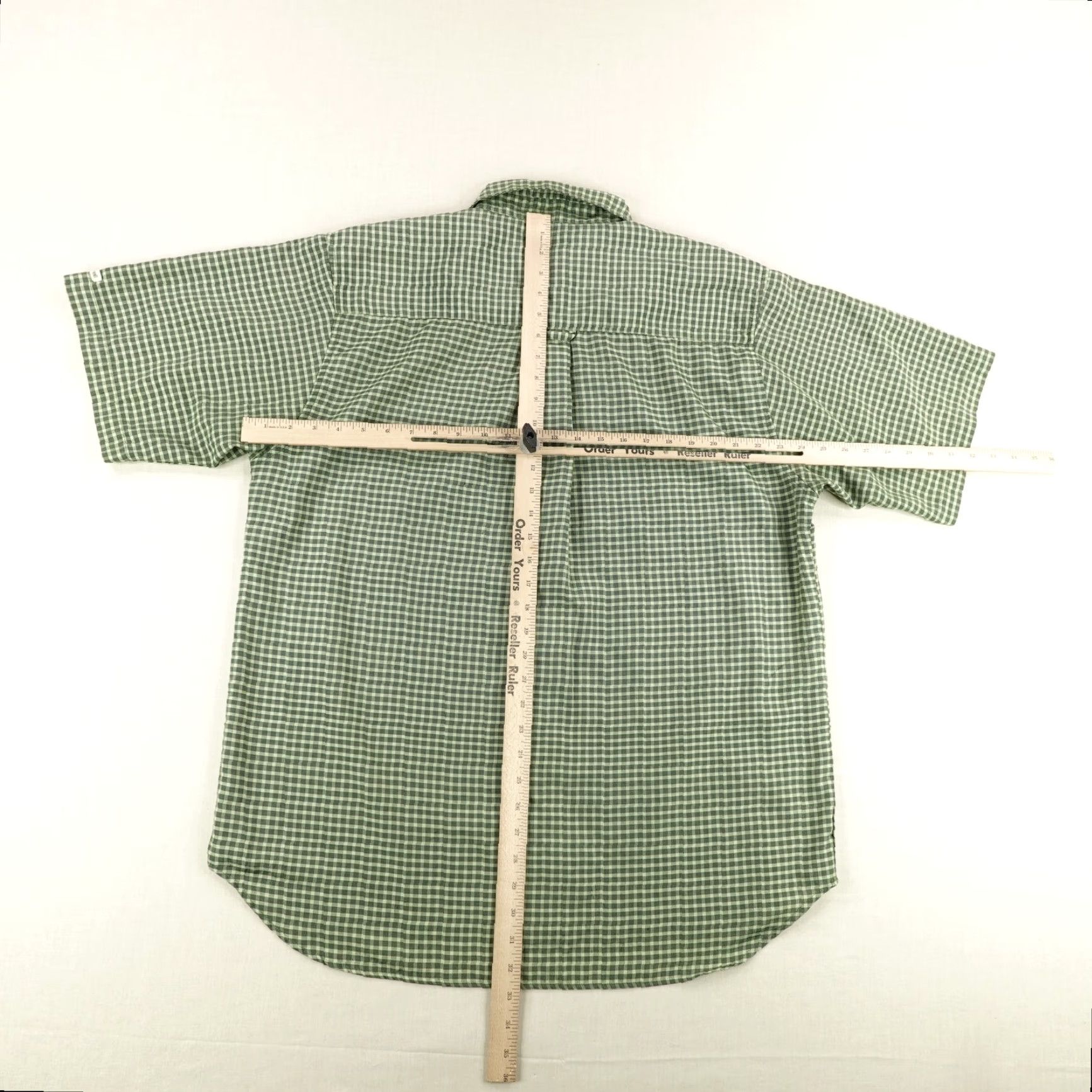 O'Neill Vintage O'Neill Shirt Mens Large Green White Plaid Button Up Skate Surf 90s ^ Size US L / EU 52-54 / 3 - 7 Thumbnail