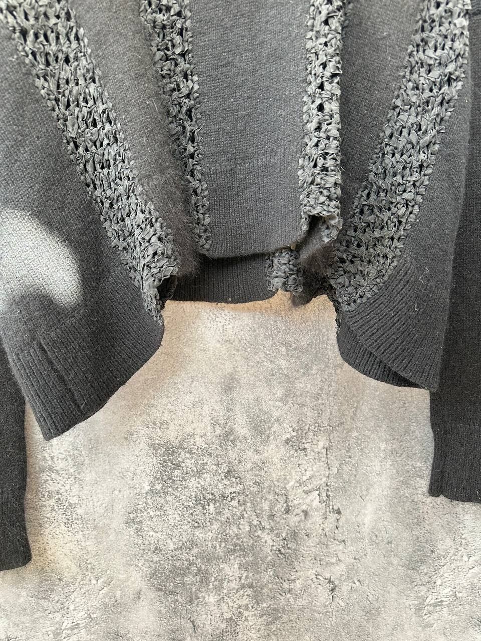 Allsaints × Vintage AllSaints Spitalfields Dagan Jumper Open Knit Yarn Sweater Size M / US 6-8 / IT 42-44 - 8 Thumbnail