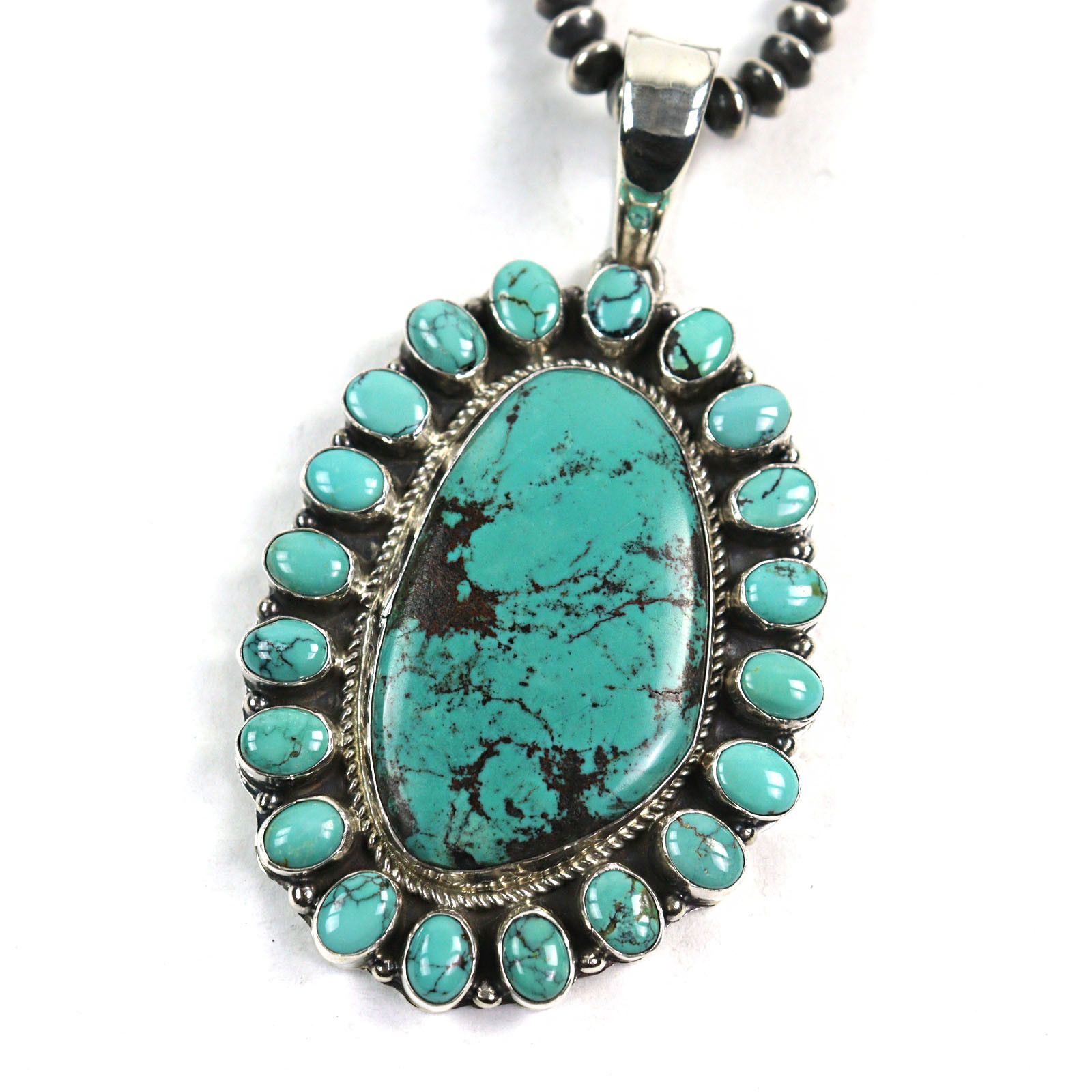 Other Other Navajo Handmade Beads 925 Necklace Metal Necklace DUTY FREE for USA Size ONE SIZE - 1 Thumbnail