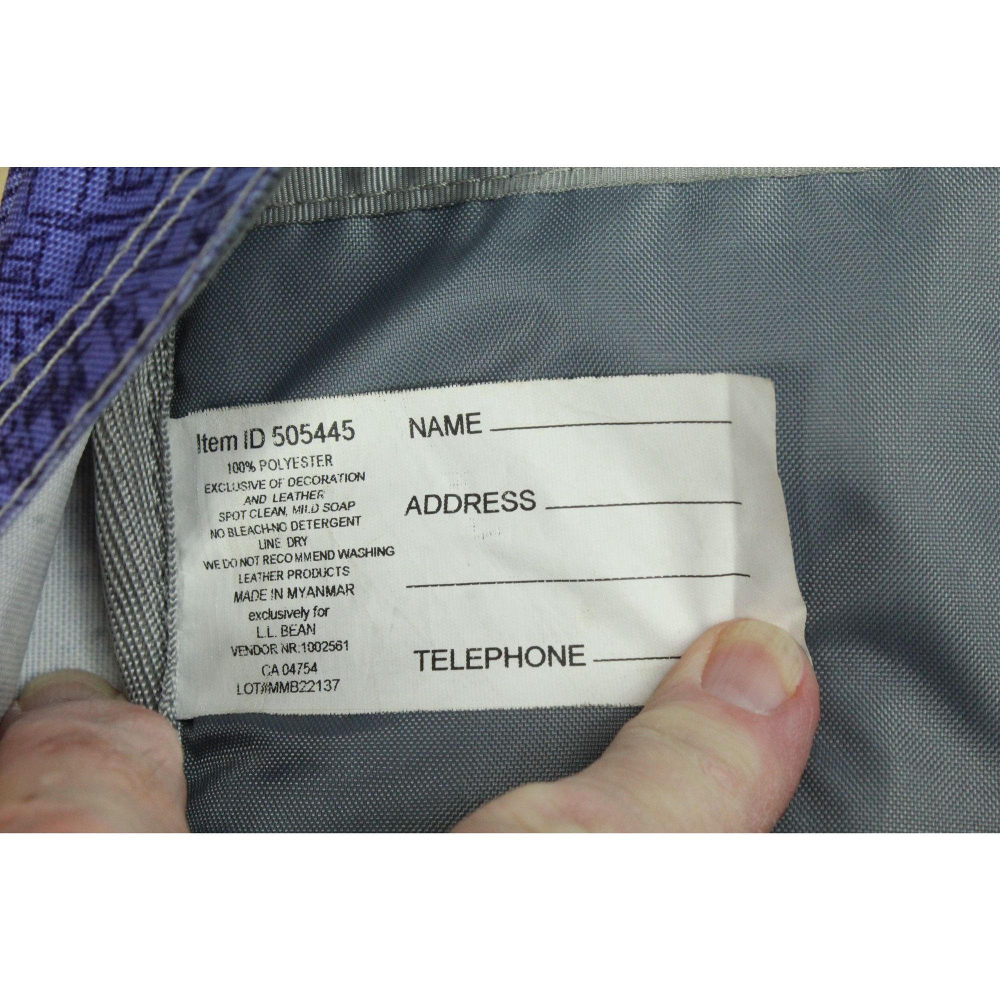 L.L. Bean LL Bean Kids 37L Deluxe Weatherproof Pack Periwinkle Size ONE SIZE - 8 Thumbnail