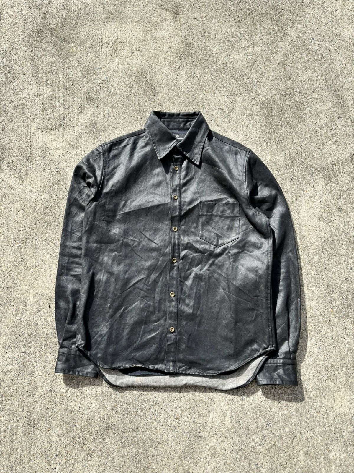 291295=Homme 291295 = Homme Japanese Archival Polyurethane Shell Shirt Size US M / EU 48-50 / 2 - 1 Thumbnail