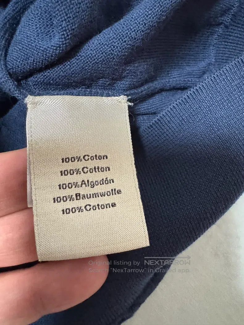 Hermes Hermes Knitted short-sleeved top, unisex, XL size, 3D embo Size US XL / EU 56 / 4 - 7 Thumbnail