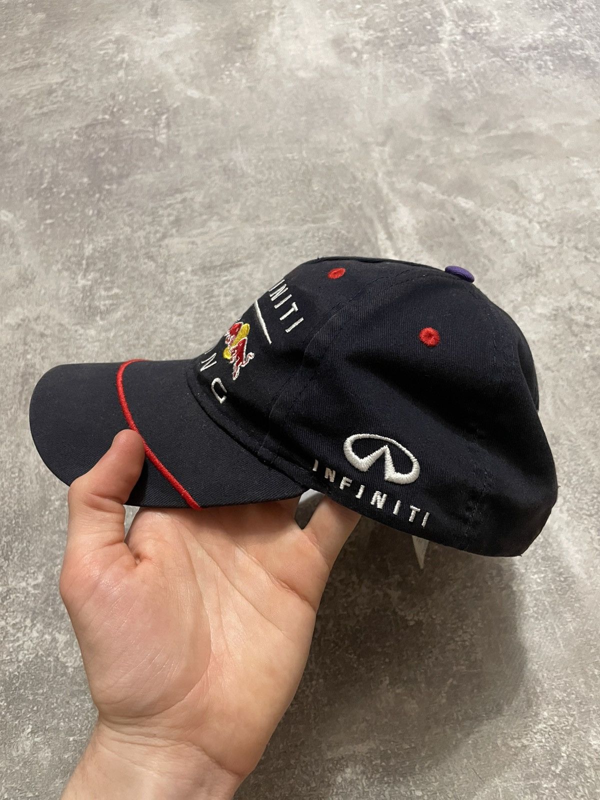 Red Bull × Vintage Vintage Infiniti Red Bull Racing Cap Hat Size ONE SIZE - 6 Thumbnail