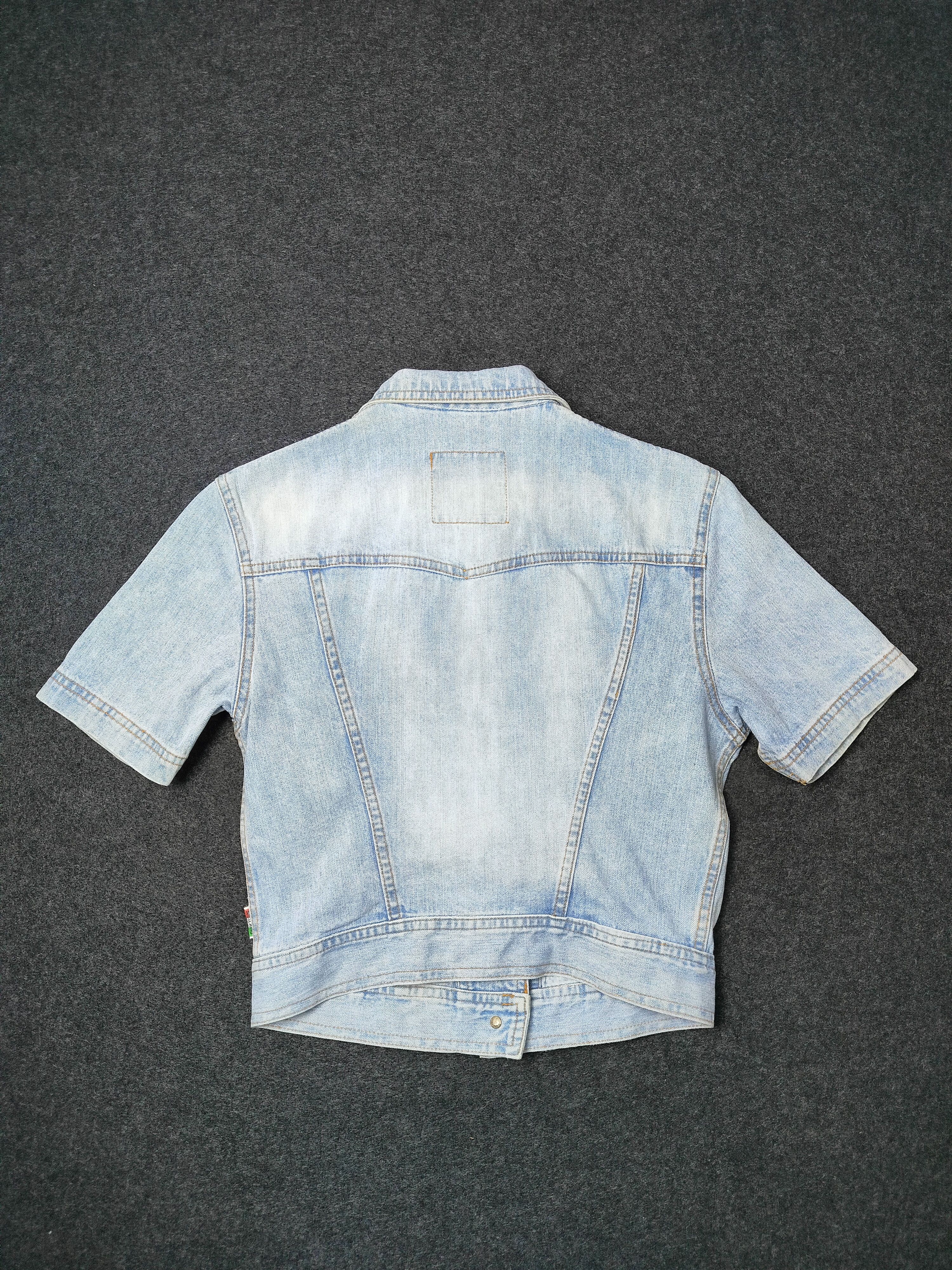 Moschino Vintage Moschino Jeans 1990's Denim Jacket Size S / US 4 / IT 40 - 2 Thumbnail