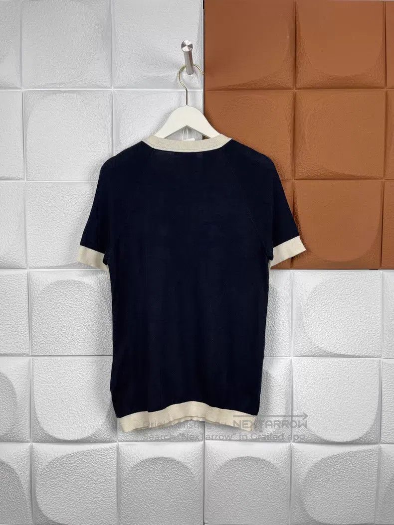 Hermes Hermes Wool Short Sleeve Size XS / US 0-2 / IT 36-38 - 2 Thumbnail