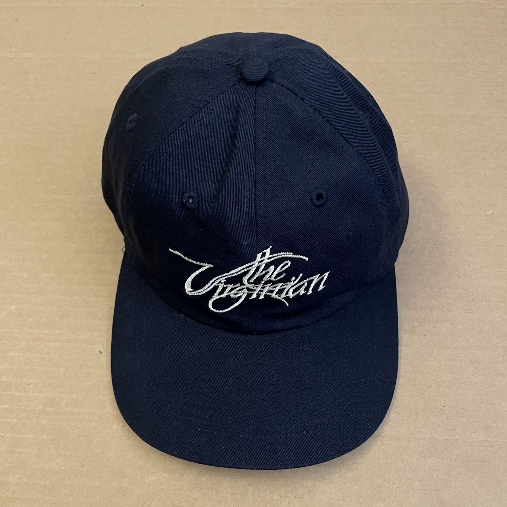 Vintage Ahead The Virginian Hat Cap Strapback Adult Adjustable One Size Strap Back Mens Black Blue Cotton Baseball Cap USA Sports Retro Vintage: No Size ONE SIZE - 3 Thumbnail