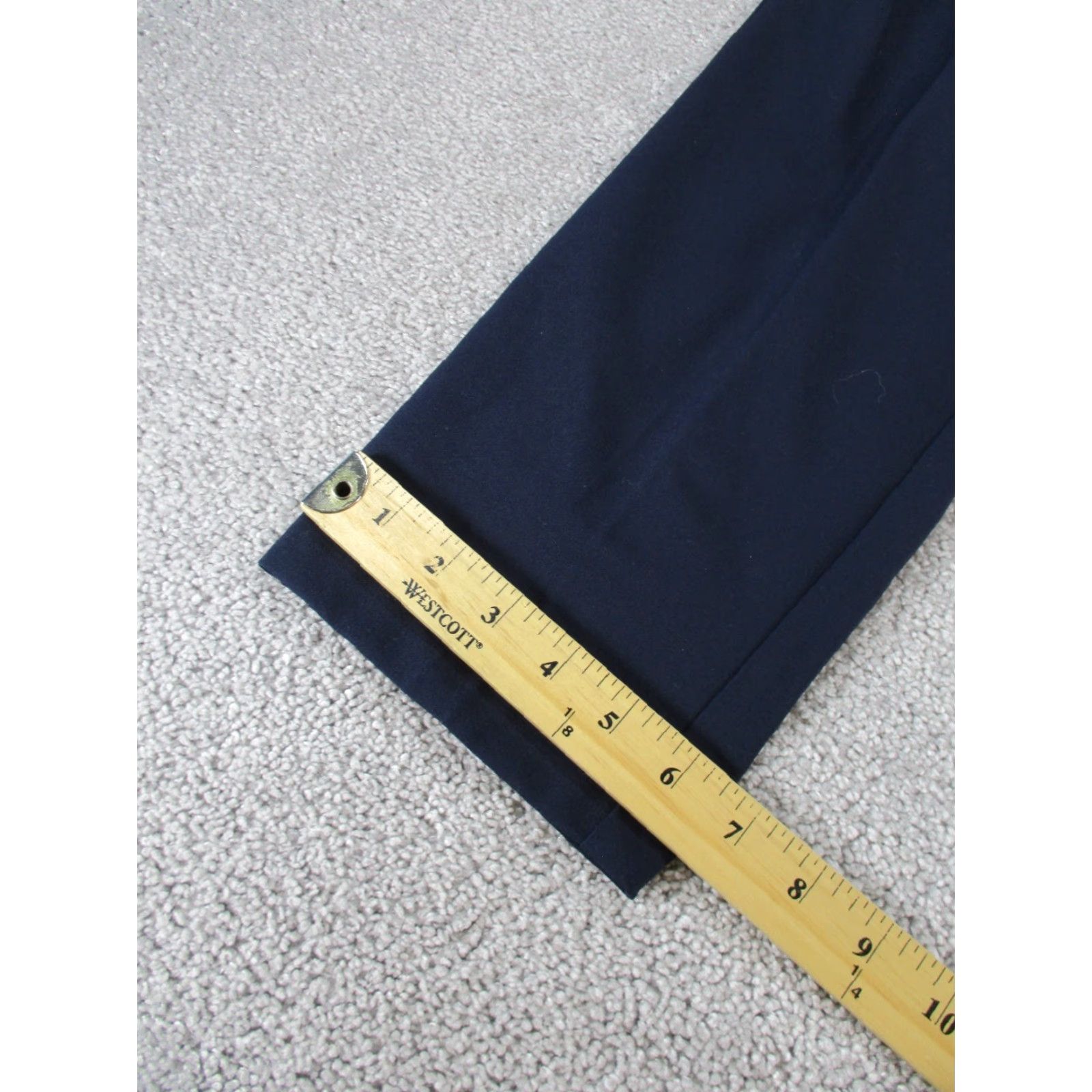 J.Crew J. Crew Dress Pants Womens 8P Ruby Crop Navy Blue NEW Dress Pants Women Petite 8P Blue Navy JSK? Size 30" / US 8 / IT 44 - 6 Thumbnail