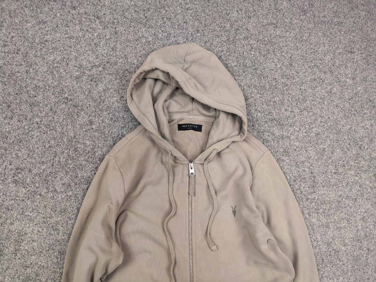Allsaints Allsaints design Raven Cotton Zip Casual Hoodie Vintage Size US S / EU 44-46 / 1 - 4 Thumbnail