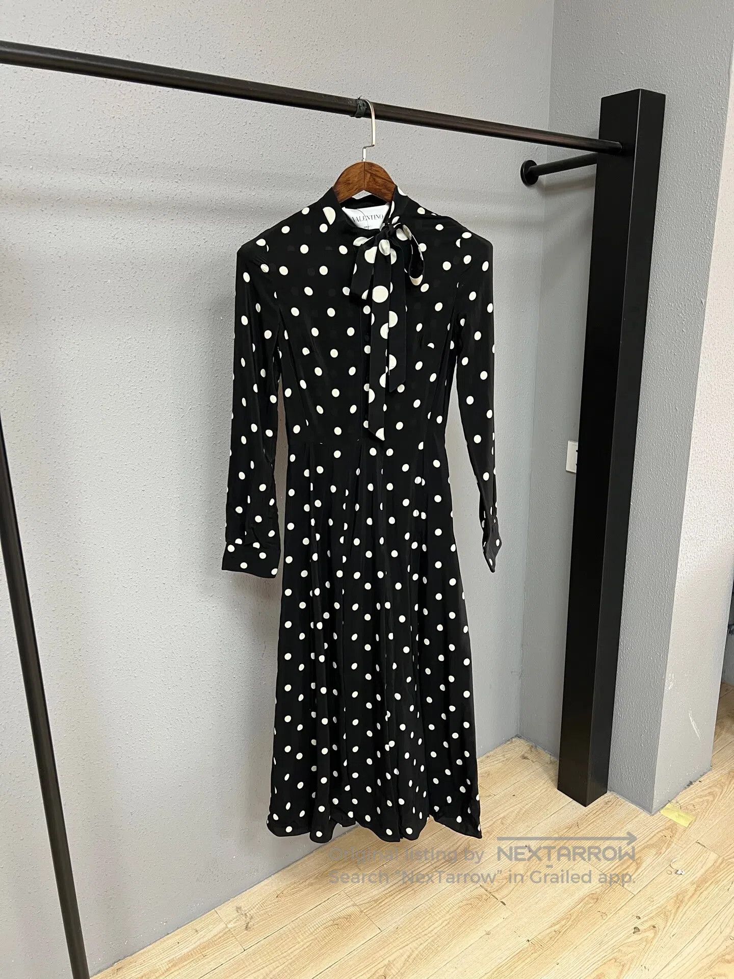Valentino Valentino Polka Dot Mulberry Silk Dress| Size XS / US 0-2 / IT 36-38 - 1 Thumbnail