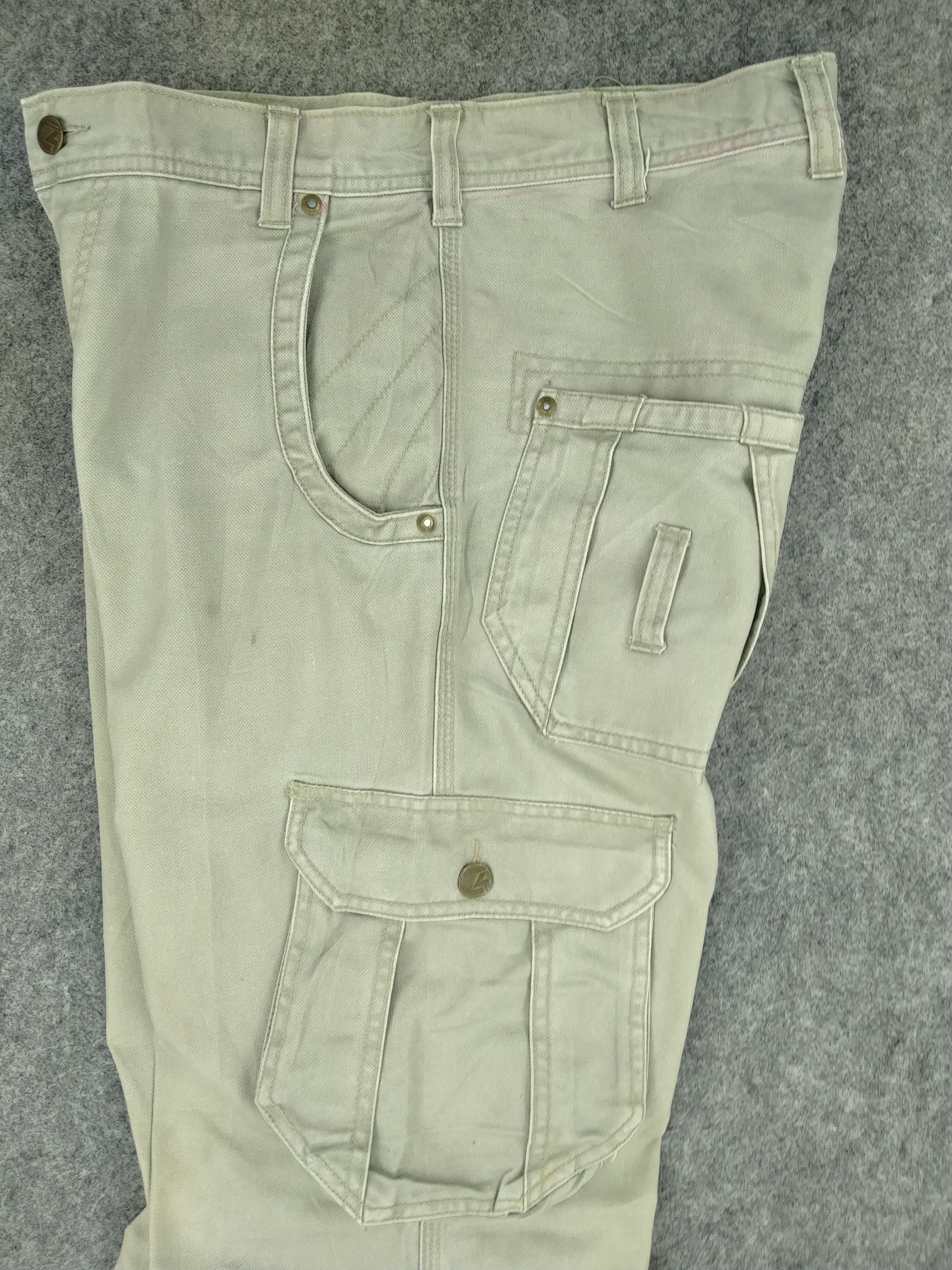 Japanese Brand G. Ground Japanese Brand Cargo Multi Pocket Pants -CP193 Size US 31 - 4 Thumbnail