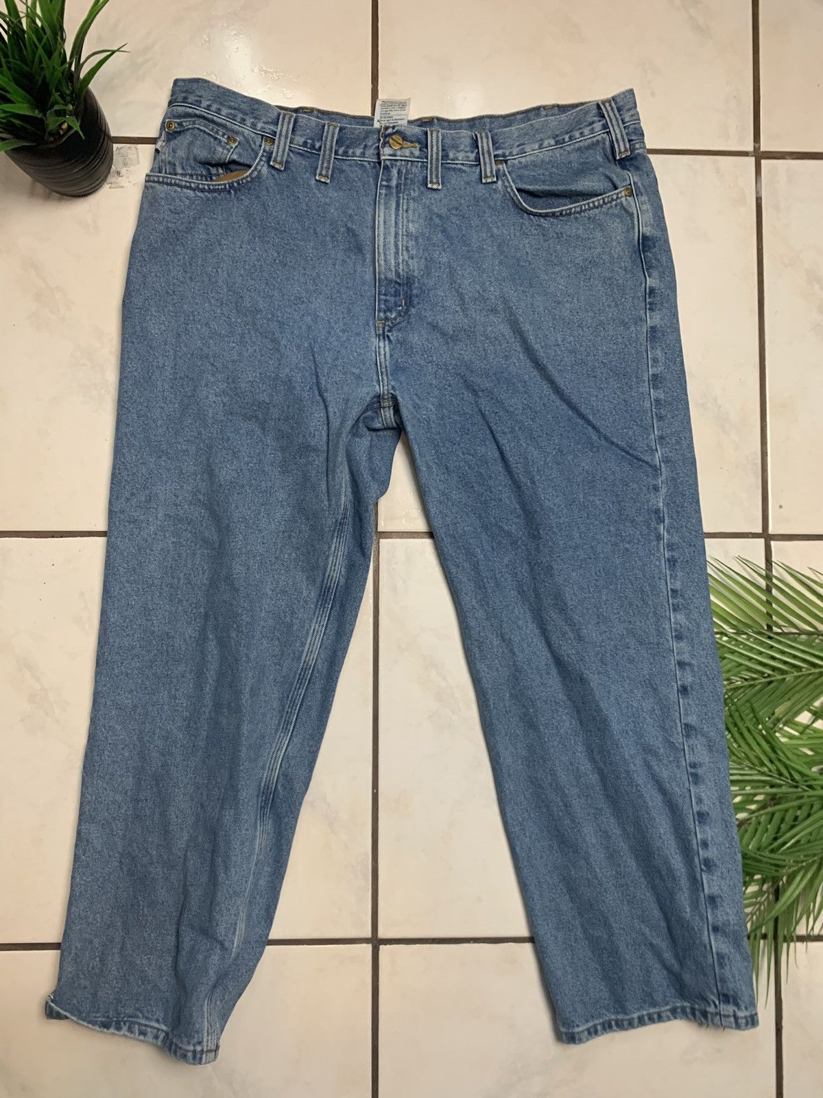 Carhartt Carhartt Jeans relaxed fit 44 x 30, blue denim Size US 30 / EU 46 - 1 Thumbnail