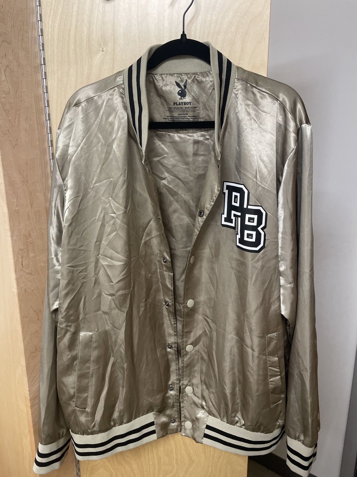 Vintage Vintage Playboy Varsity Jacket Grailed