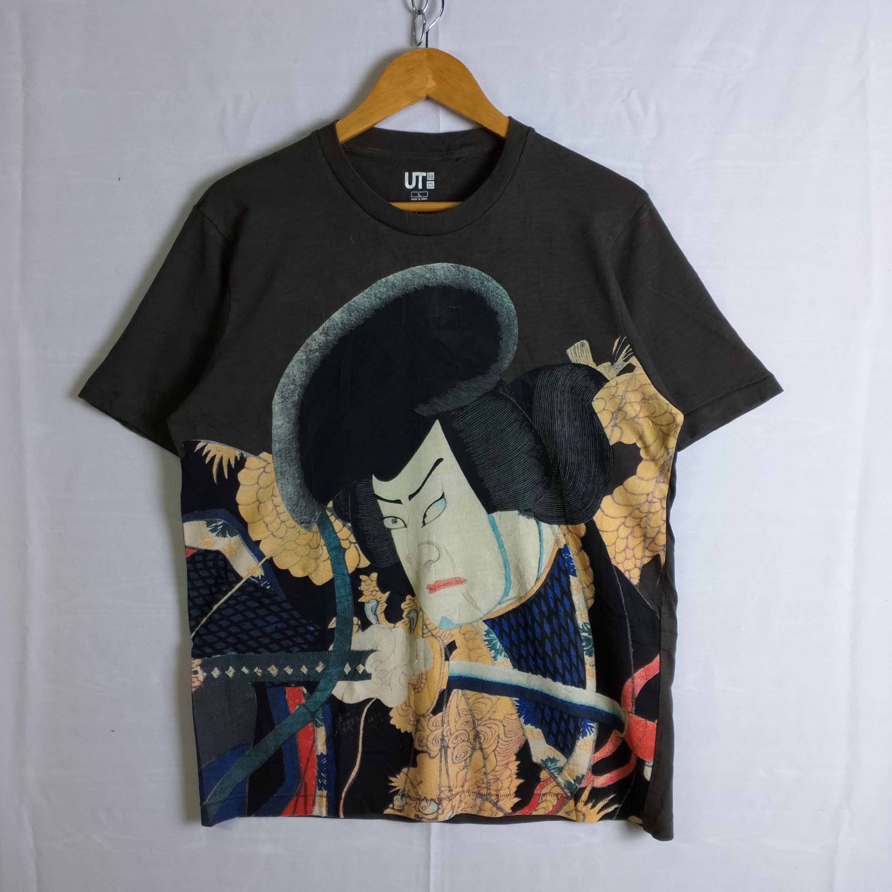 Japanese Brand Japan Fine Art Samurai Geisha Tee Size US L / EU 52-54 / 3 - 1 Thumbnail