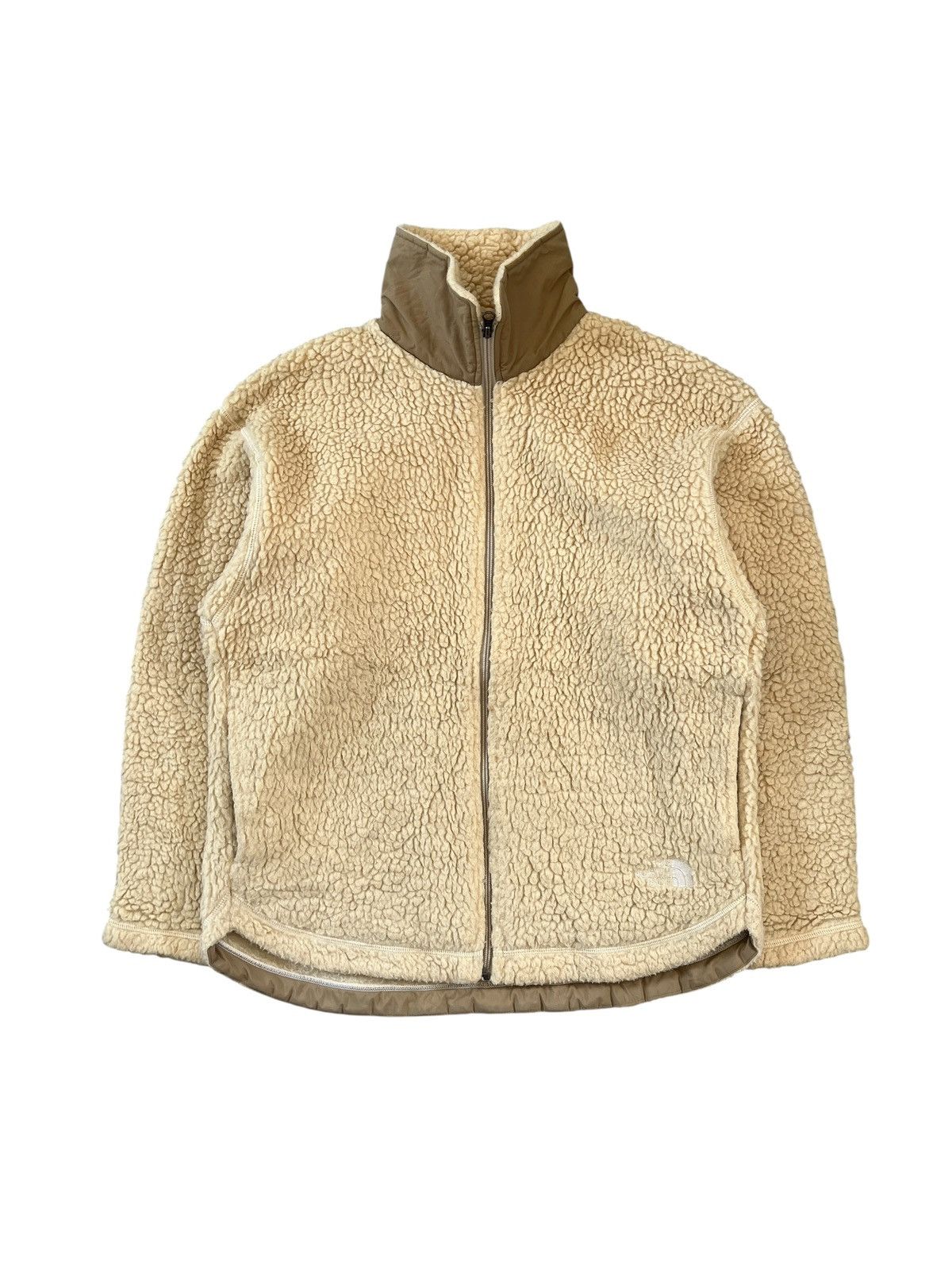 The North Face Vintage 90s TNF Rock Solid Boa Fleece Zipper Jacket Size US M / EU 48-50 / 2 - 12 Thumbnail