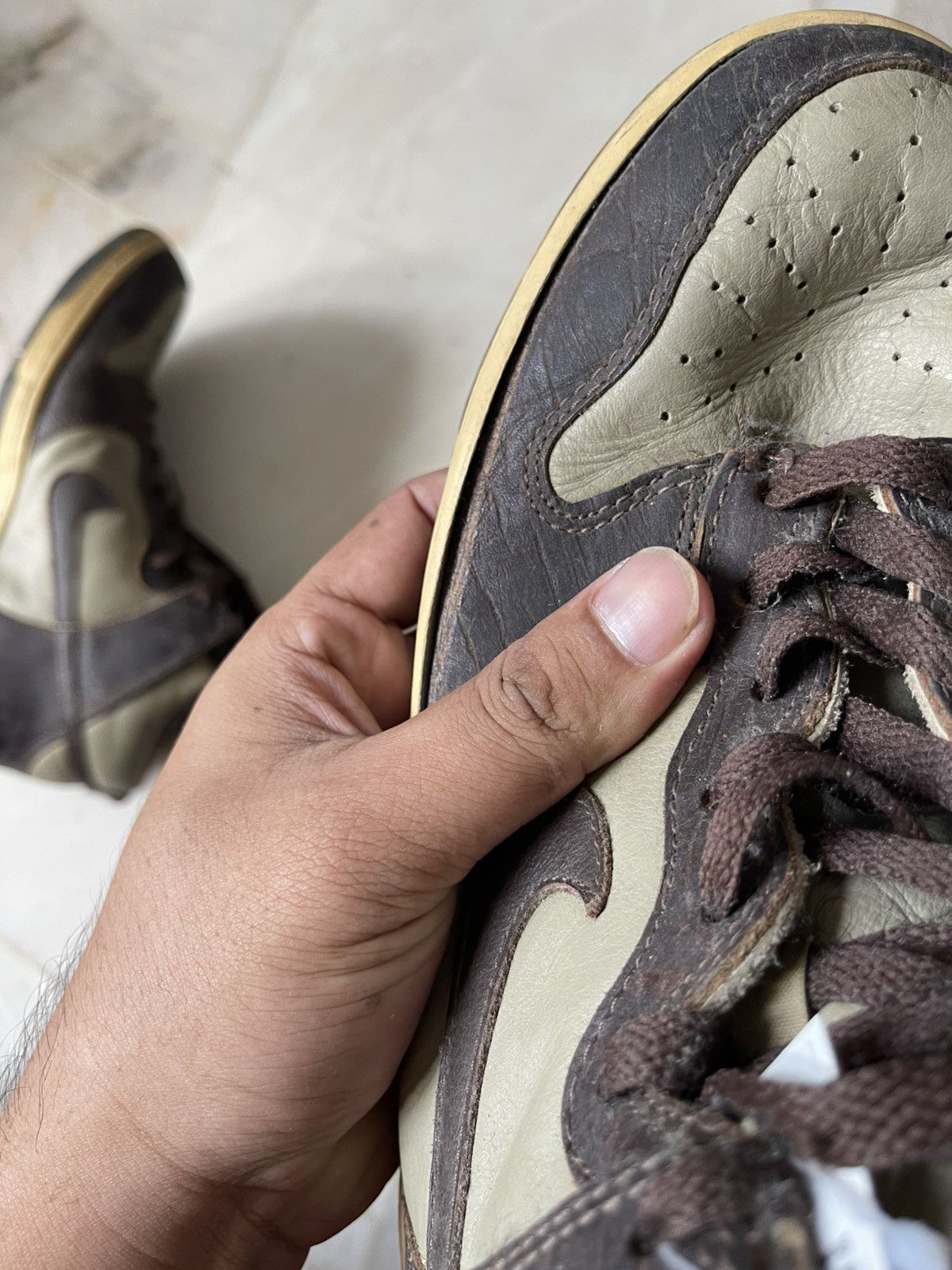 Nike Nike Dunk Khaki Brown Size US 8 / EU 41 - 9 Thumbnail