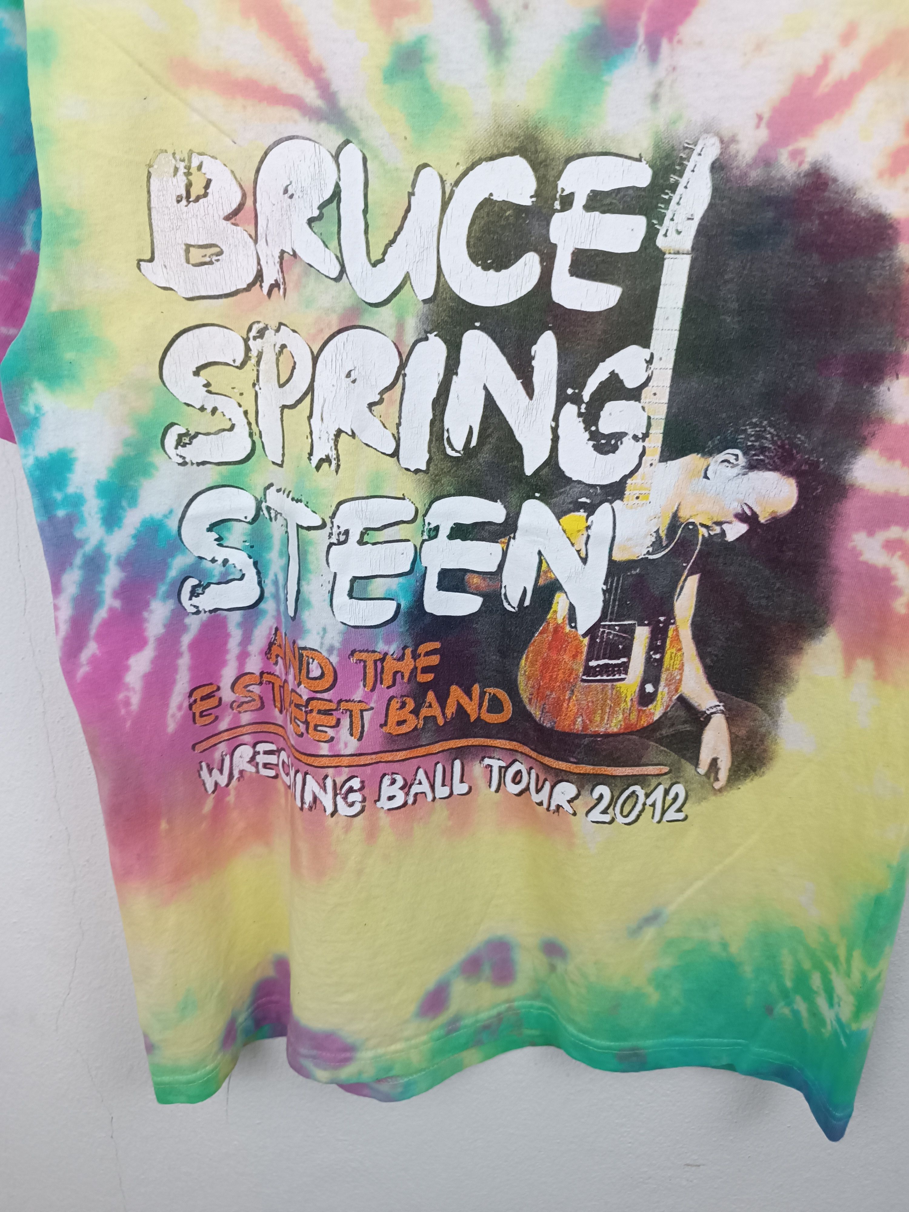 Band Tees VINTAGE 2012 BRUCE SPRINGSTEEN & E STREET BAND WRECKING BALL Size US M / EU 48-50 / 2 - 6 Thumbnail